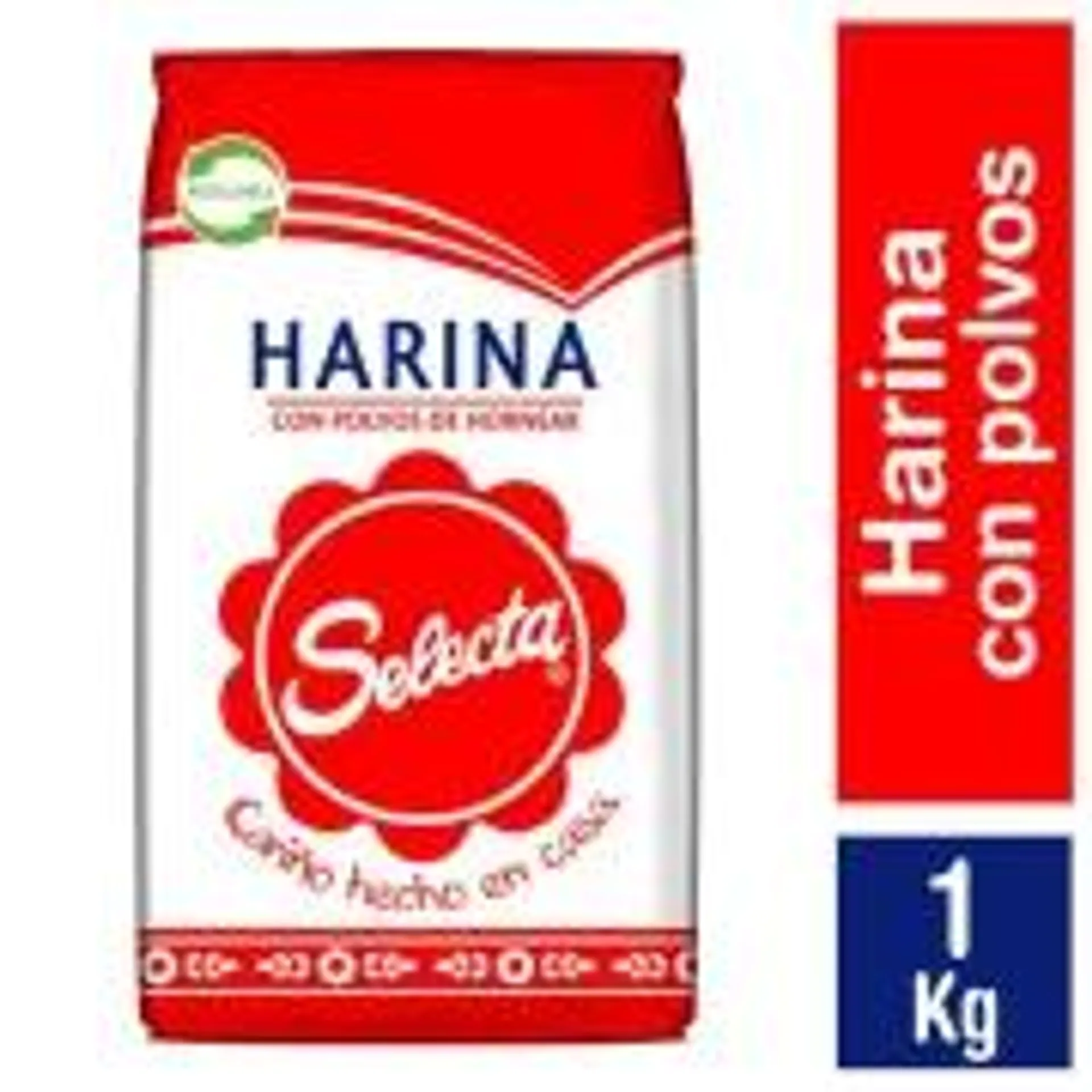 Harina Con Polvos De Hornear, 1 Kg