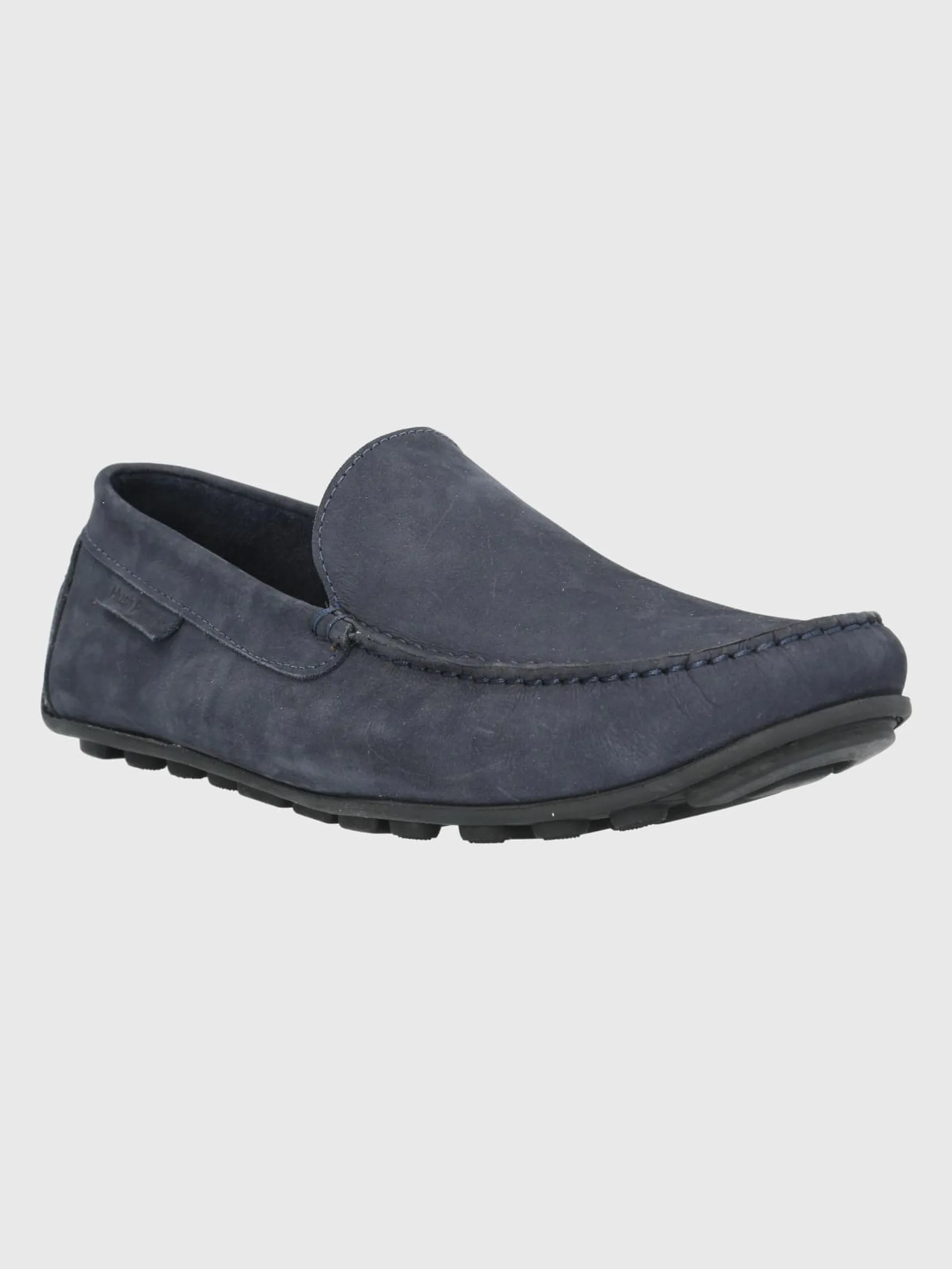 Mocasin Cuero Hombre Blumenau Azul Oscuro