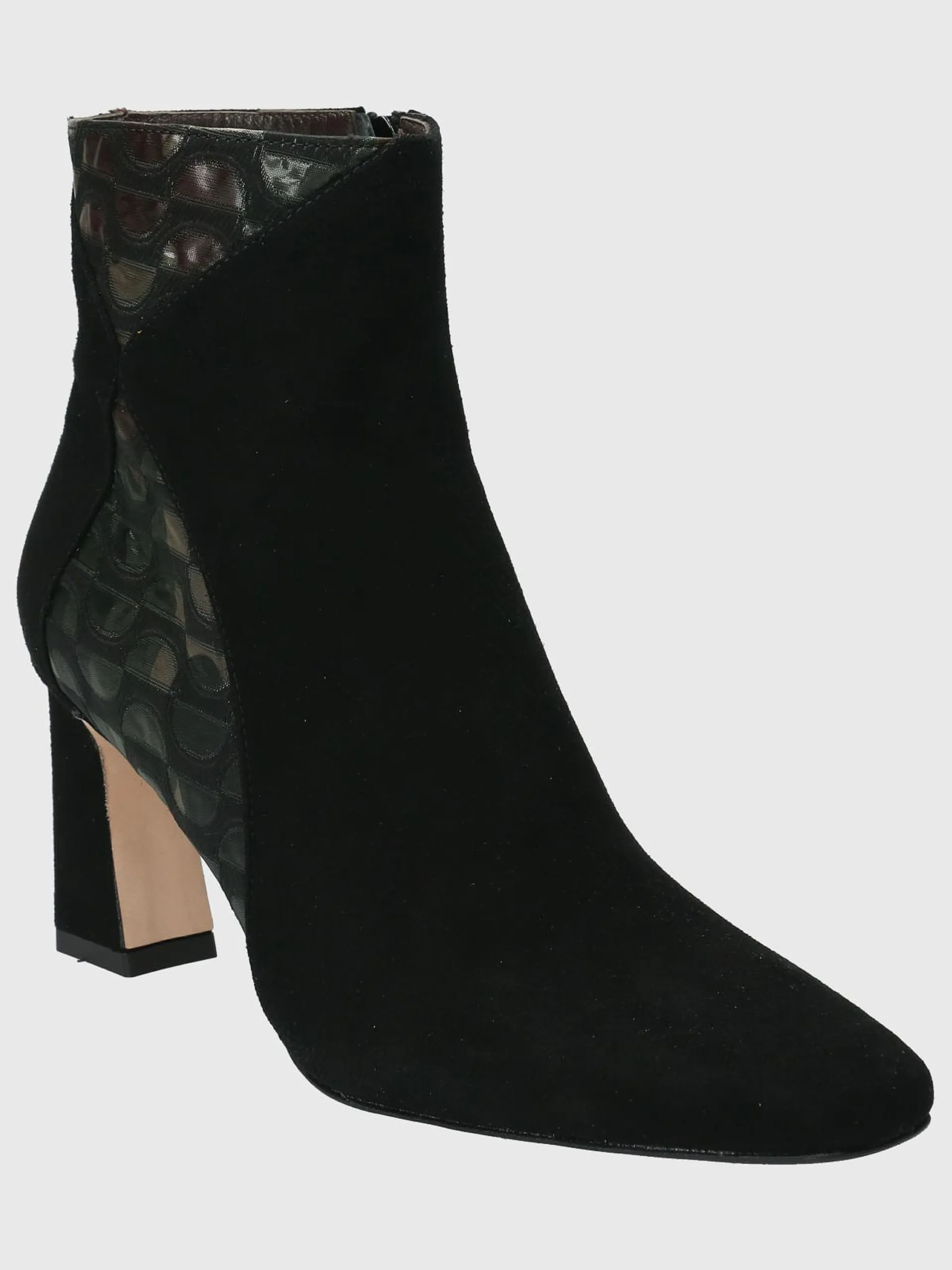 Botin Brunate Cuero Mujer Parma Negro