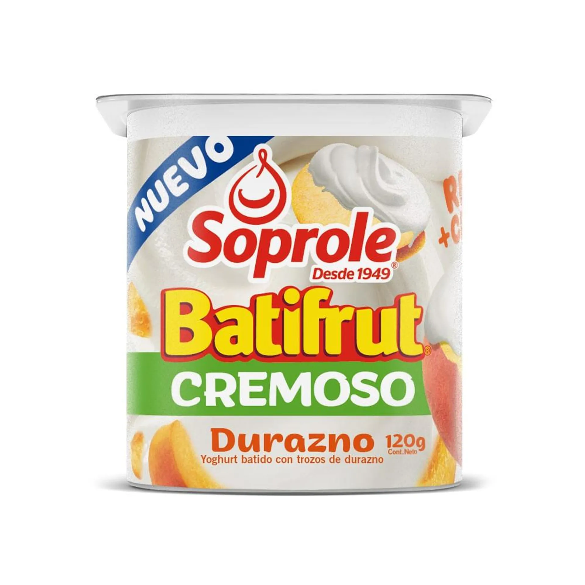 Yoghurt cremoso batifrut duraz...