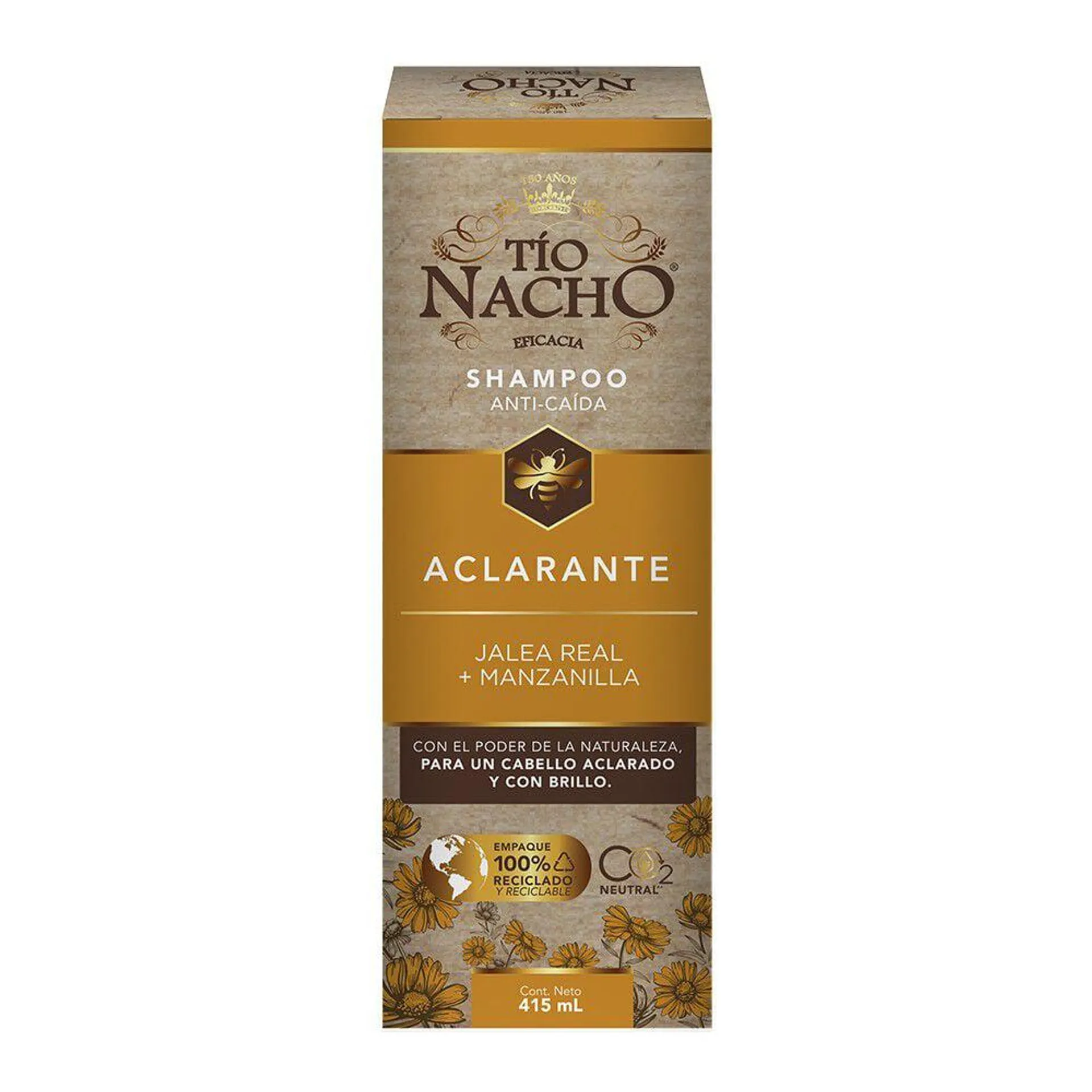 Shampoo Aclarante Manzanilla 415 ml