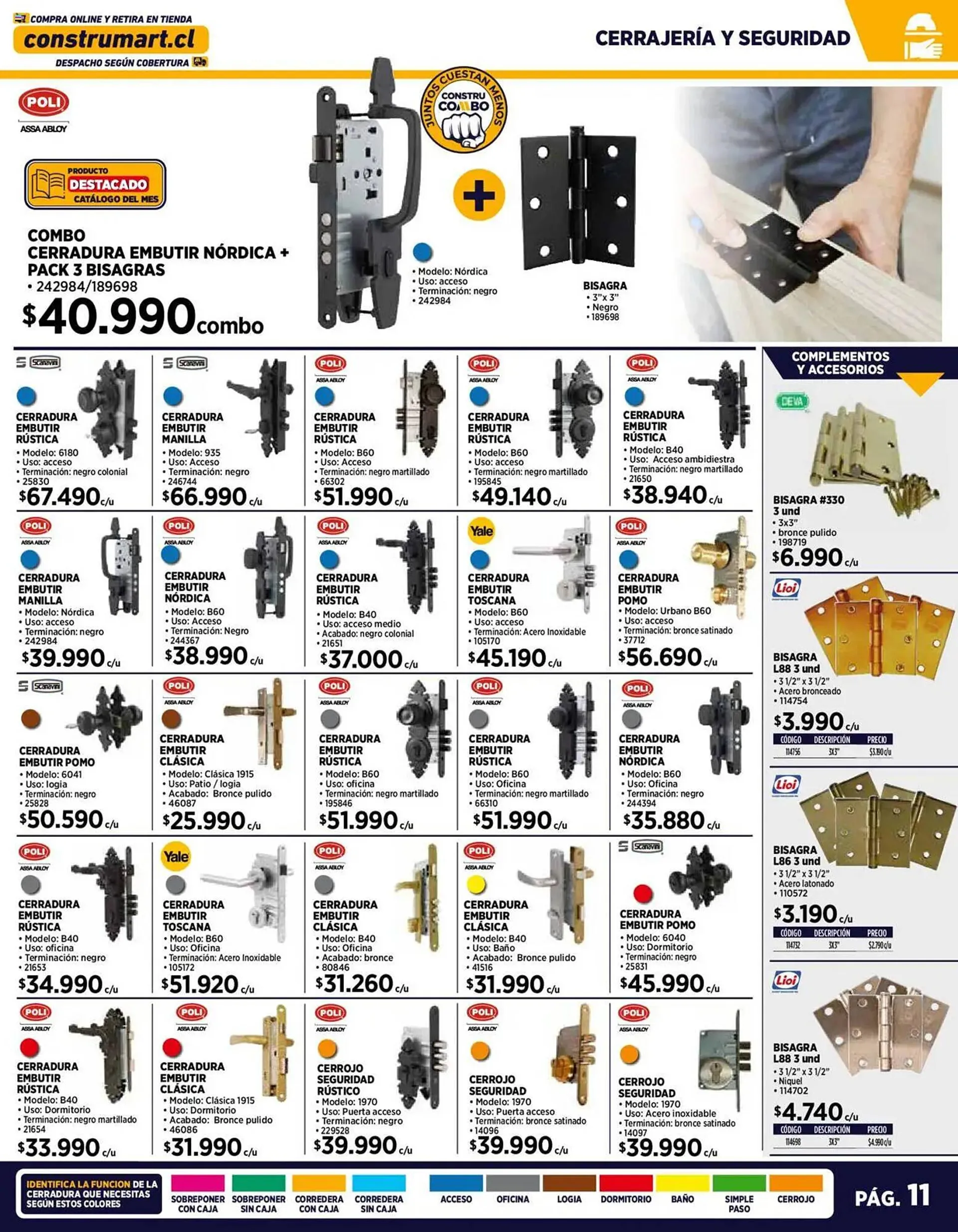 Catálogo de Catálogo Construmart 1 de diciembre al 31 de diciembre 2024 - Página 11