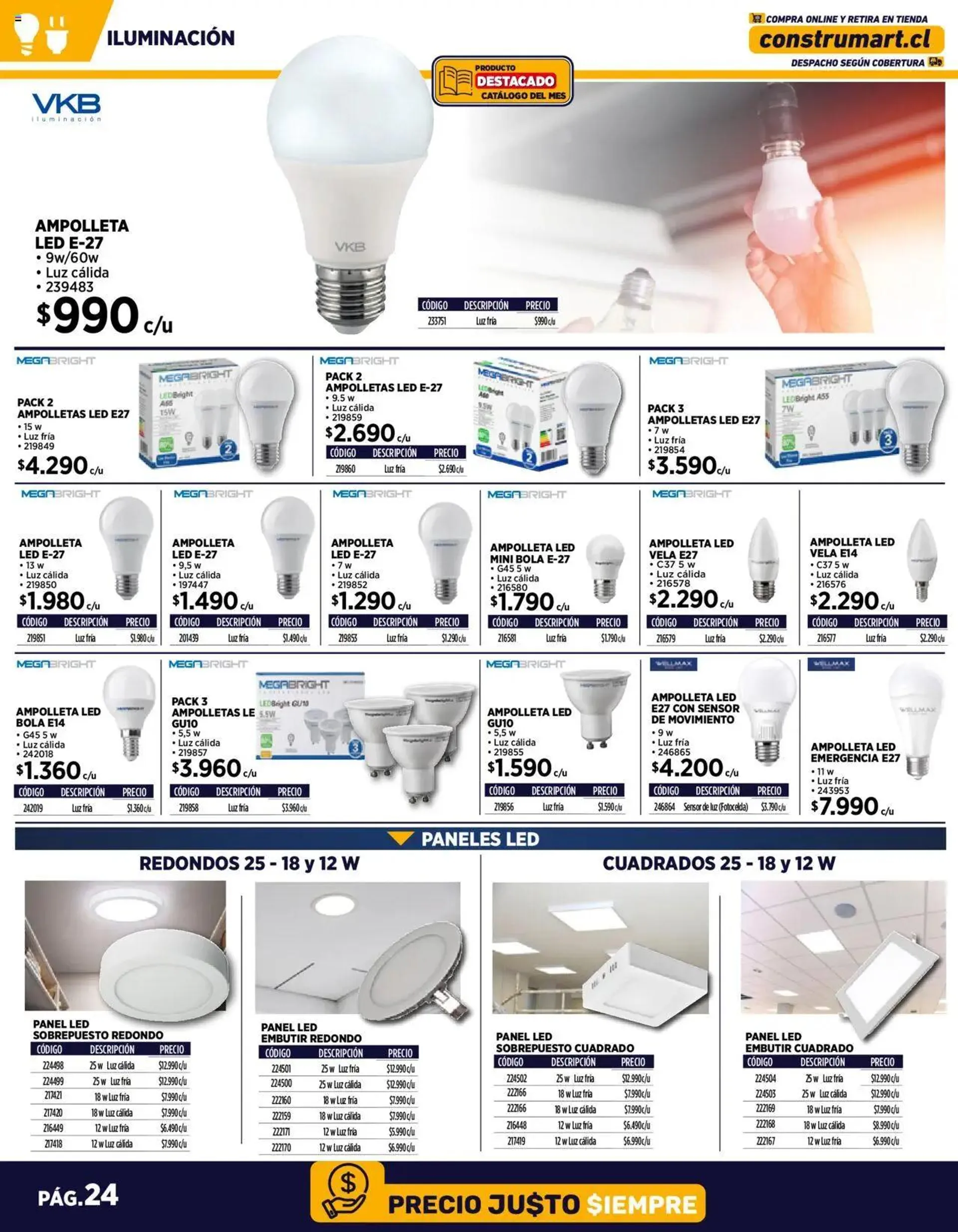 Catálogo de Construmart ofertas 1 de octubre al 31 de octubre 2024 - Página 24