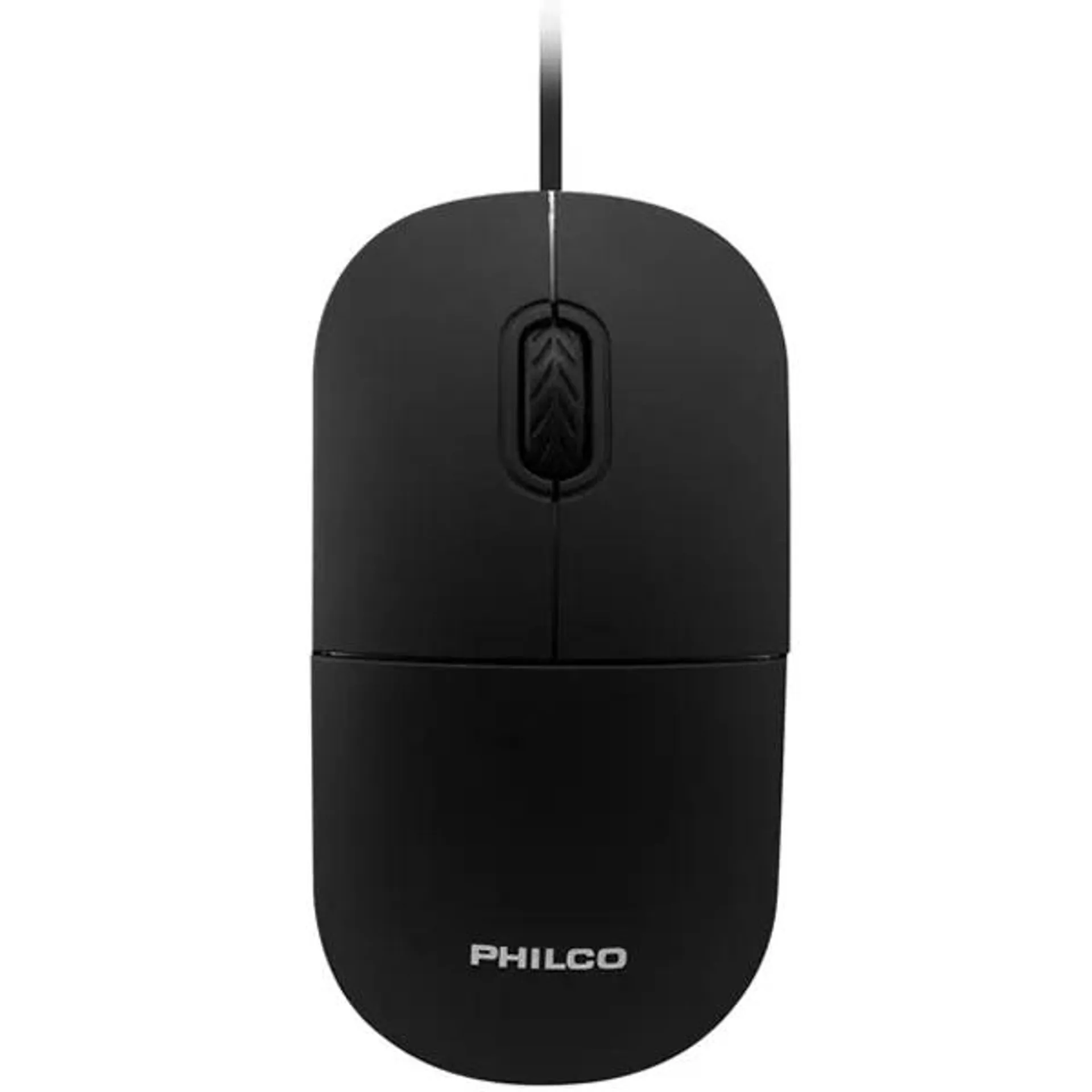 Mouse Optico Philco Alambrico USB Negro - 29PLC122UN