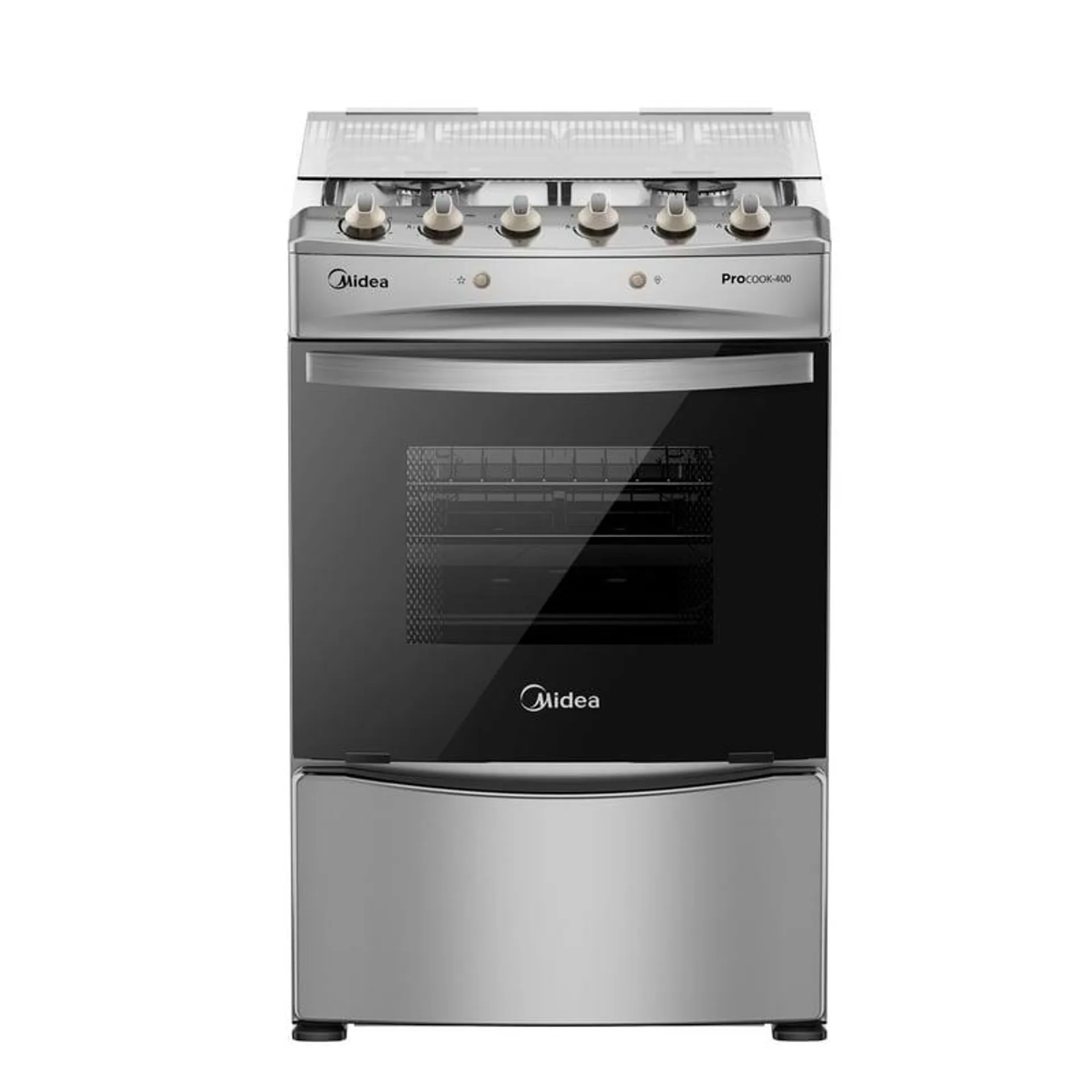 Cocina a Gas 4 Quemadores Inox MCG-4QPI24NS