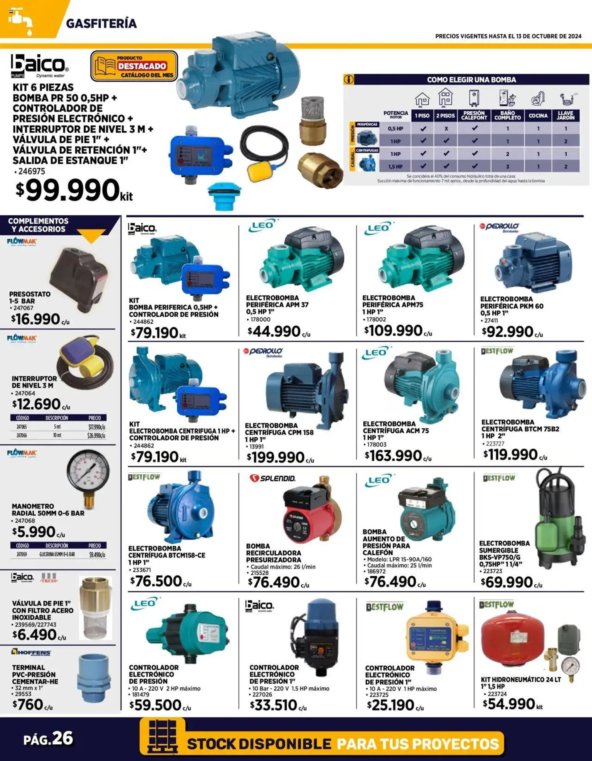 Catálogo de Construmart ofertas 1 de octubre al 31 de octubre 2024 - Página 26