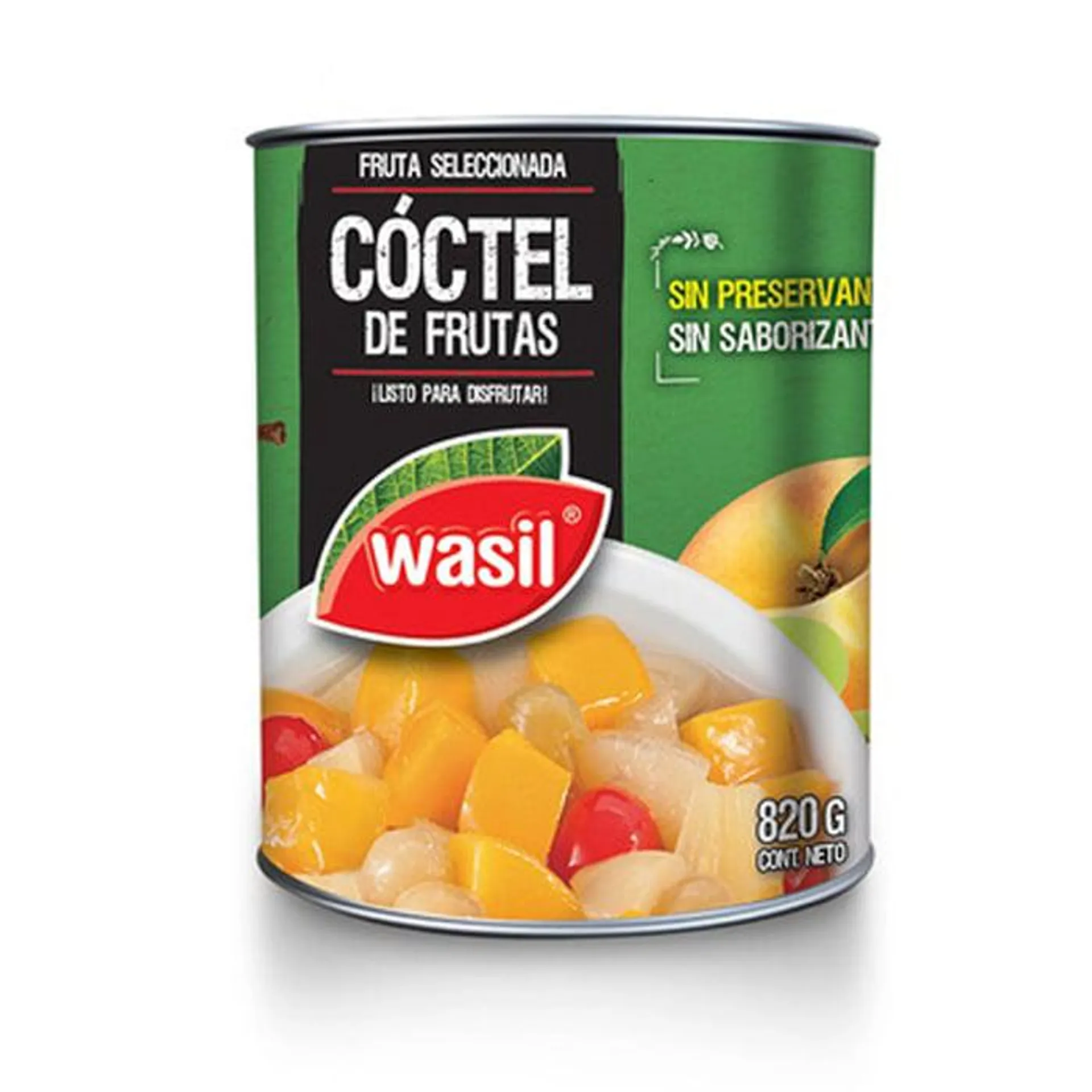 Cocktail Frutas Wasil 820 Grs