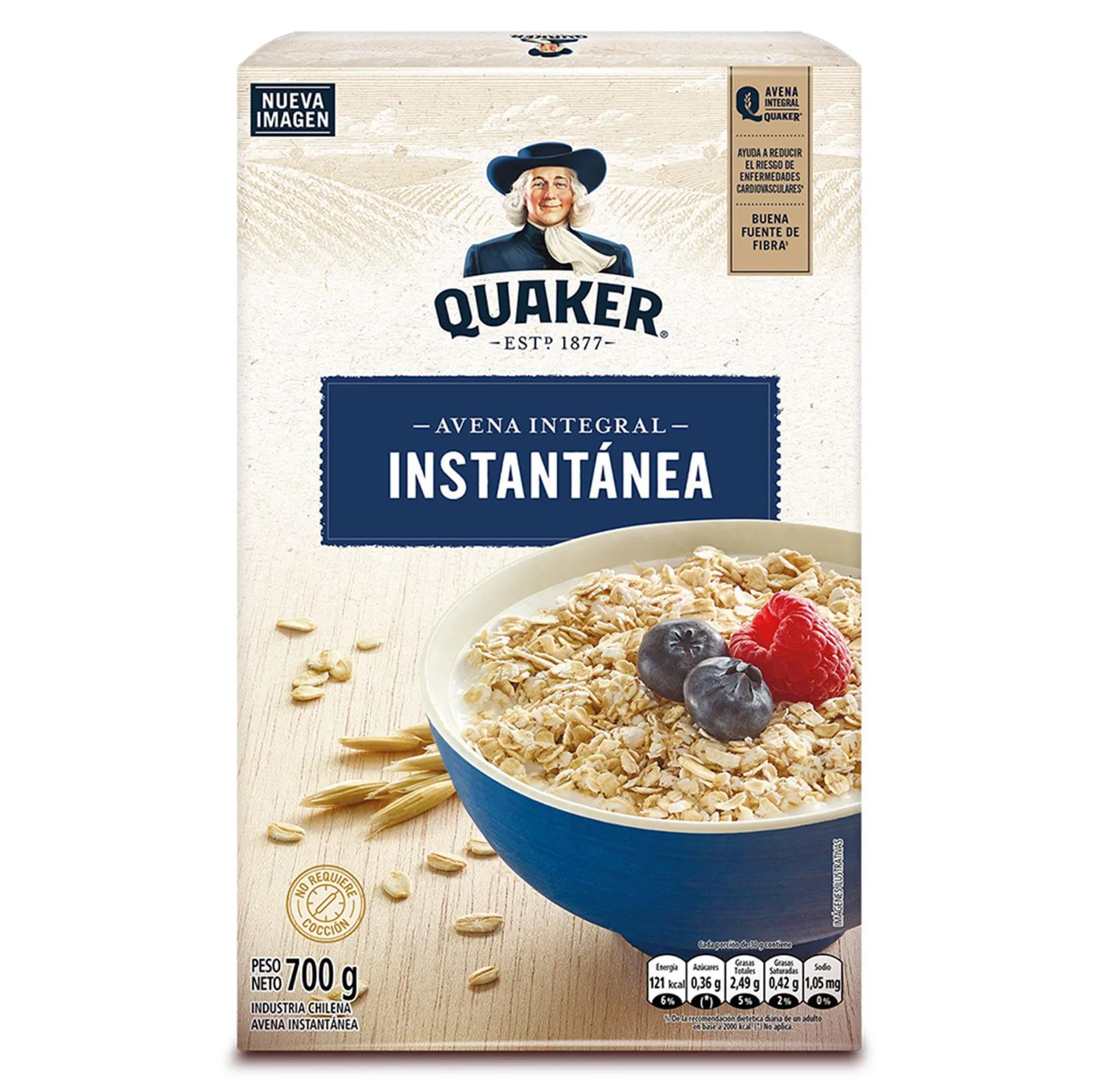 Avena instantánea 750 g | Jumbo.cl