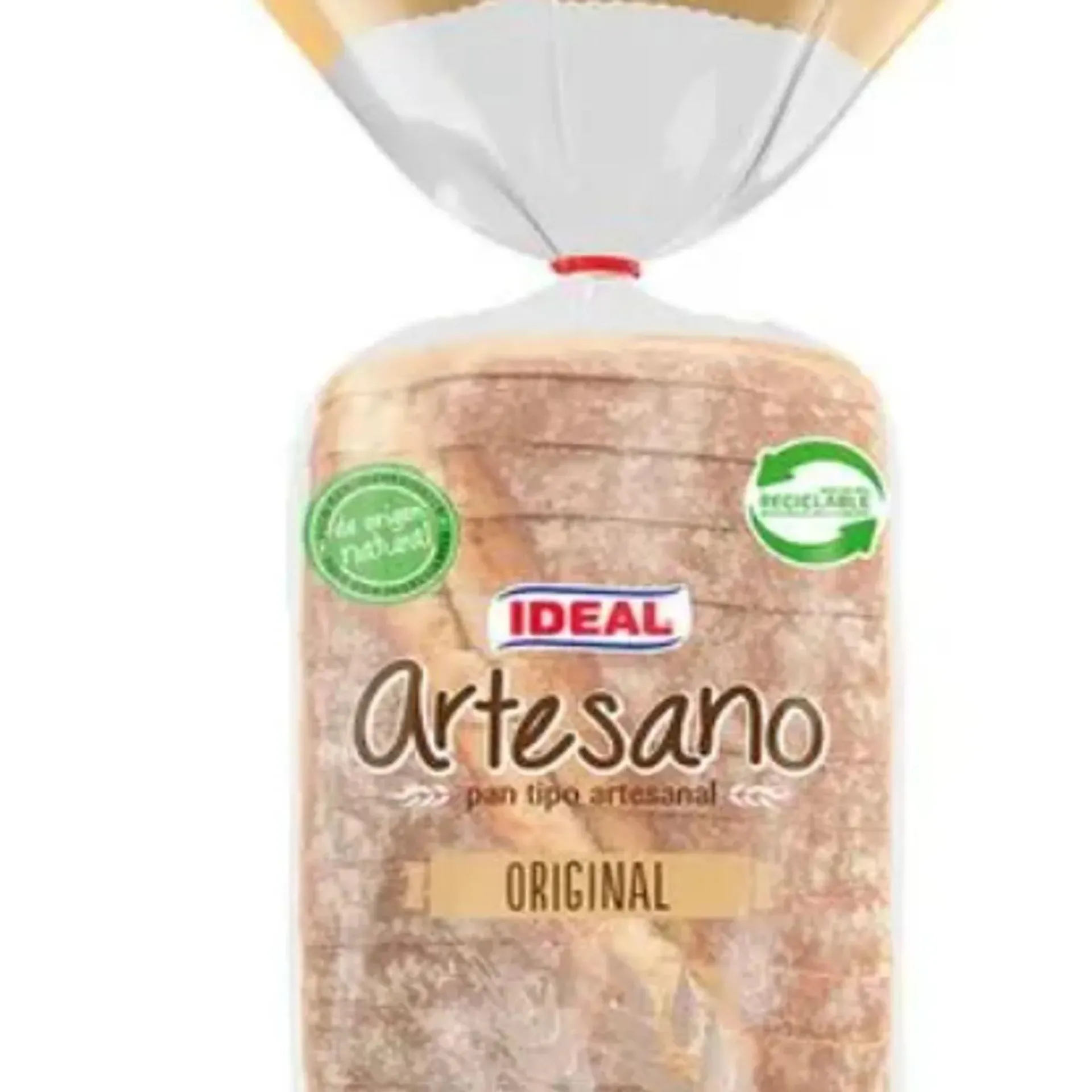 Pan Blanco Artesano Ideal 550 Grs