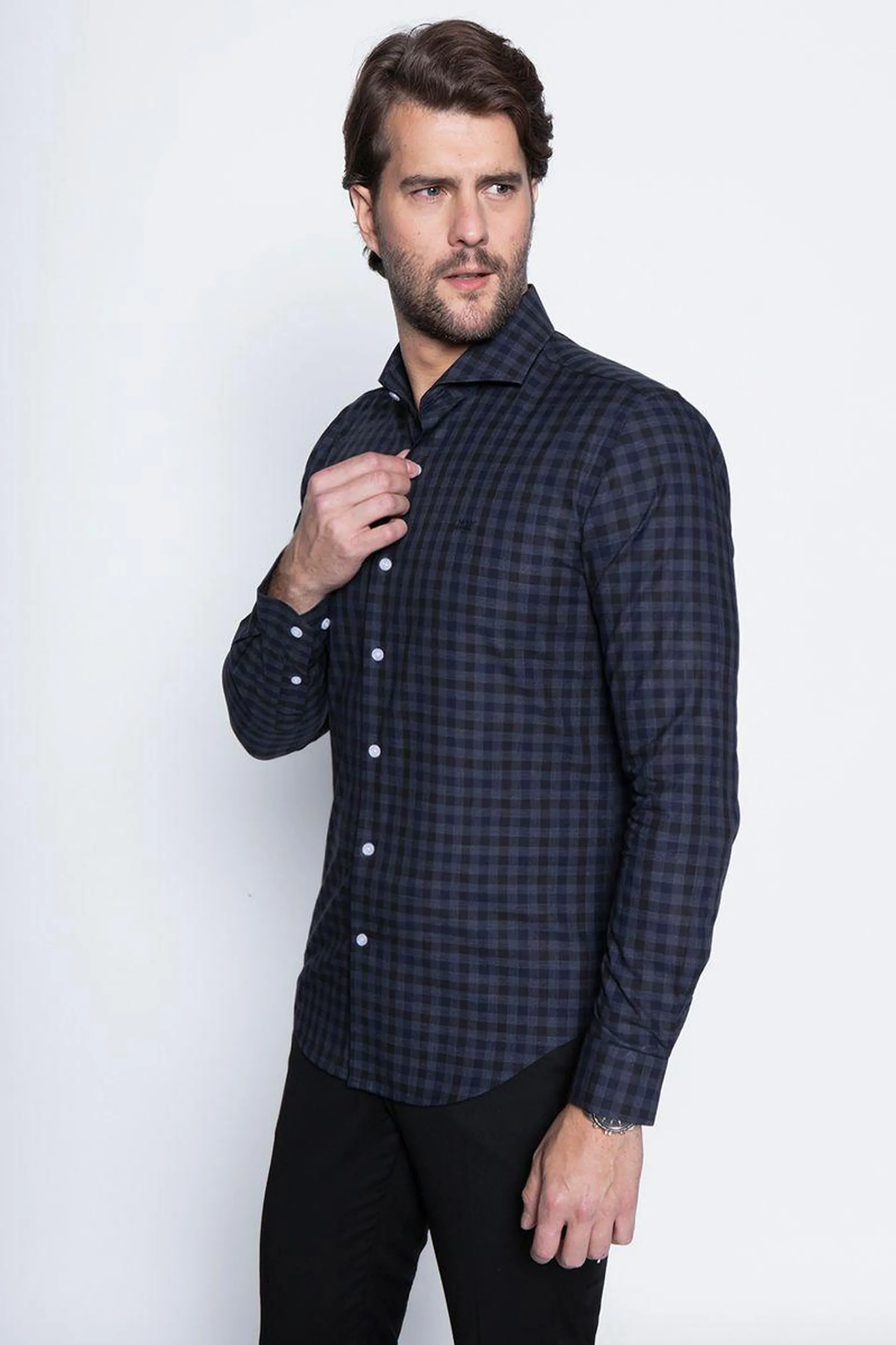 Camisa Reading Navy