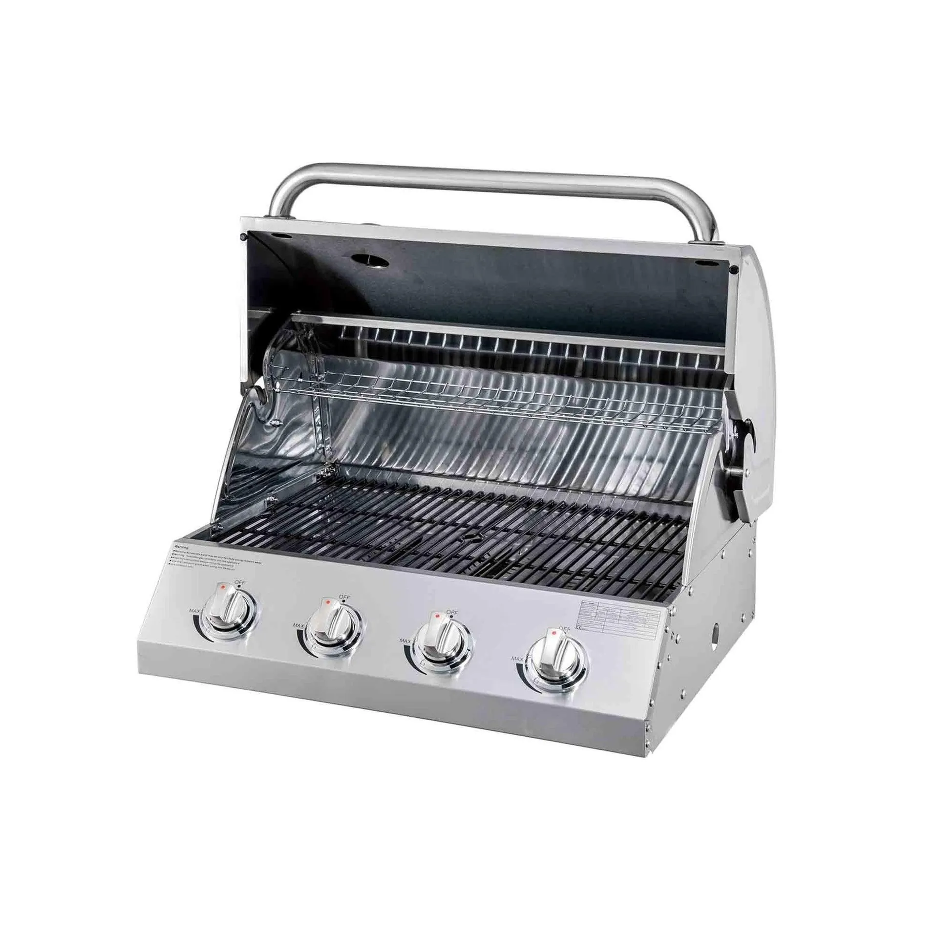 Parrilla Gas Empotrada 4 Quemadores KG-P71122-N Kinggrill