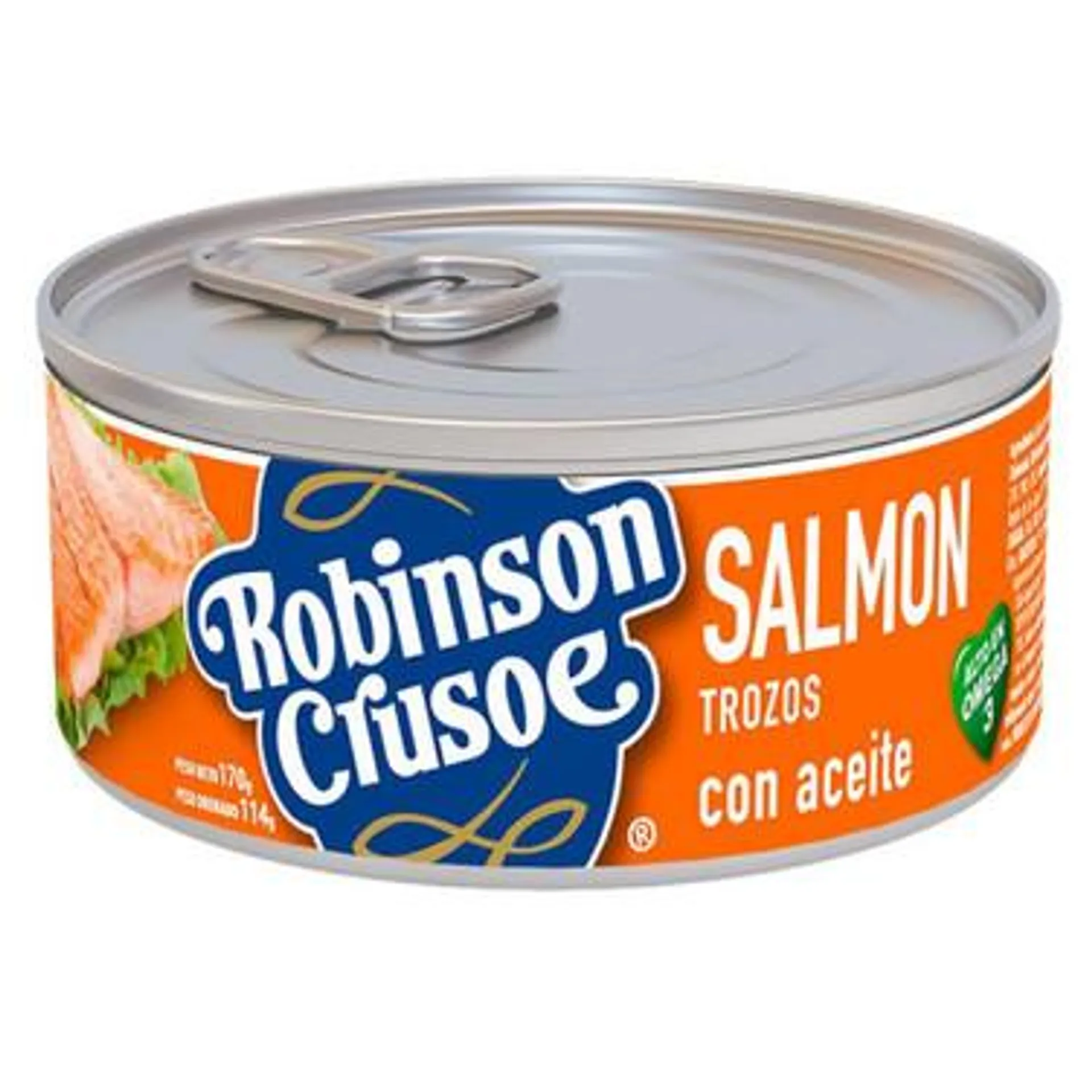 Salmón Robinso Crusoe Trozo Aceite 170 gr