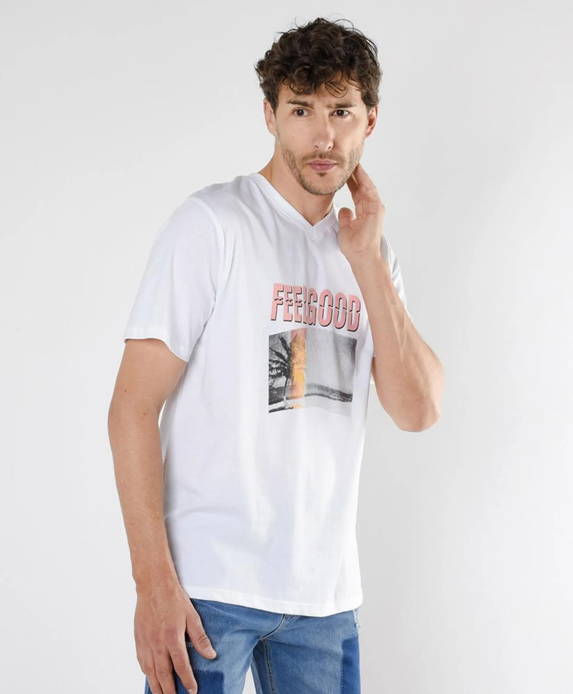 Polera hombre feel good