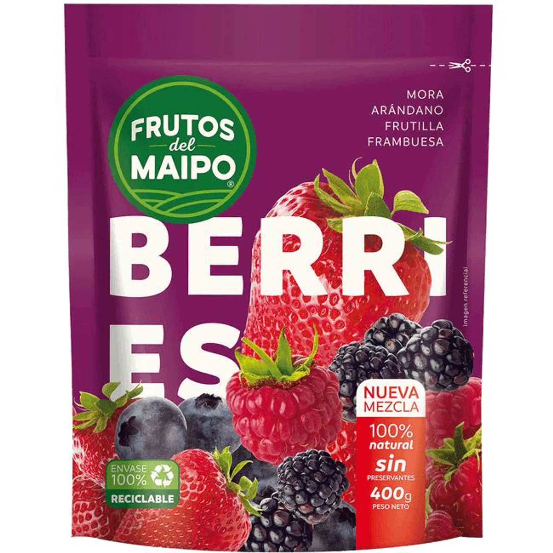 Mix de Berries Frutos del Maipo 400 g