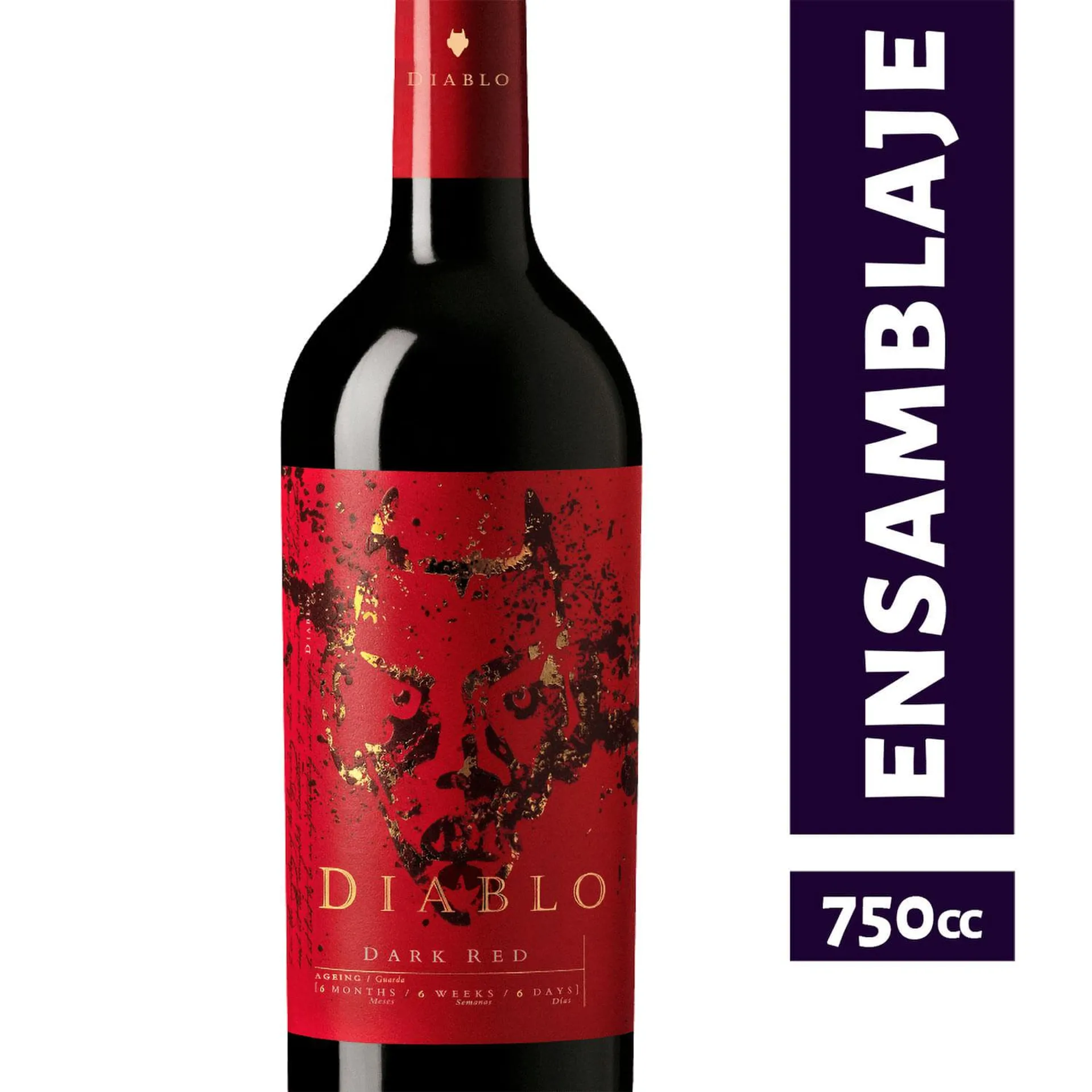 Vino Diablo Red Ensamblaje 750 cc