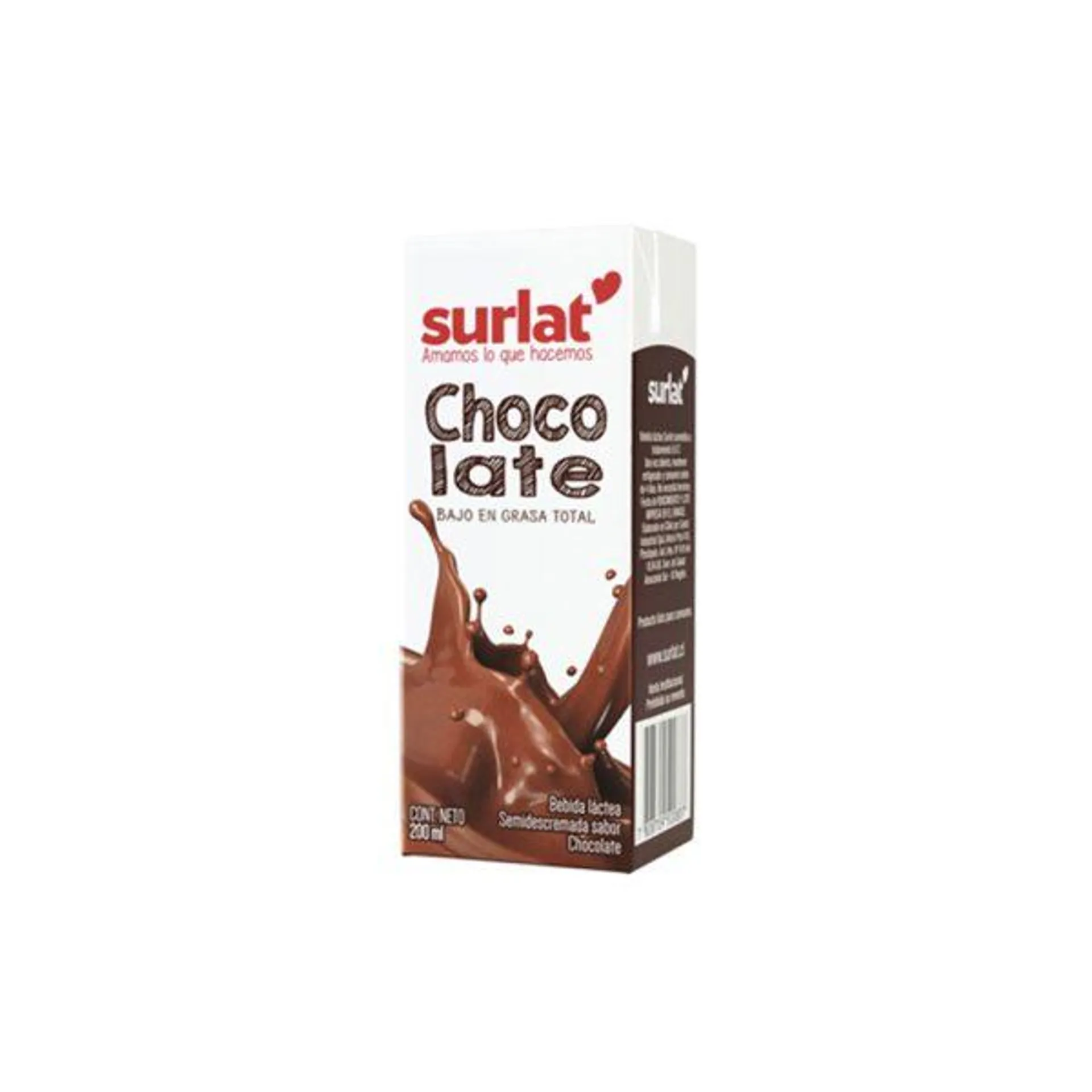 Leche Bombillin Surlat Chocolate 200 cc