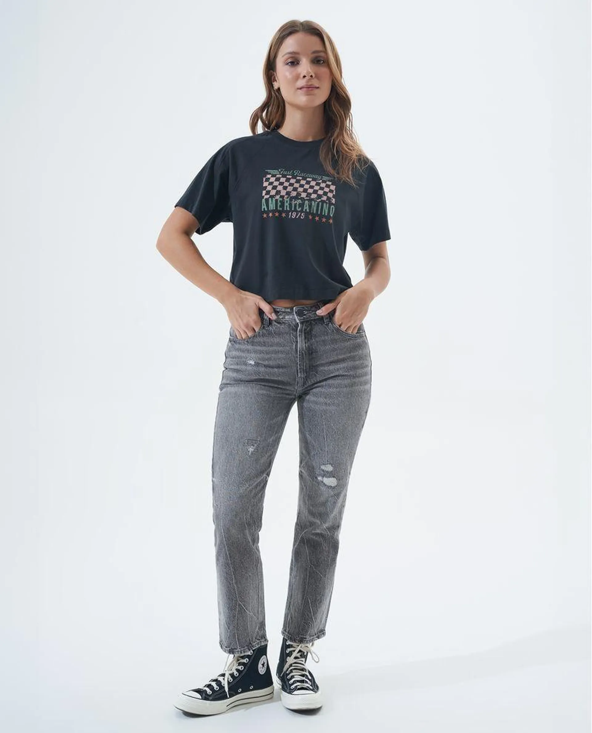 Jean Slim and Straight fit para mujer