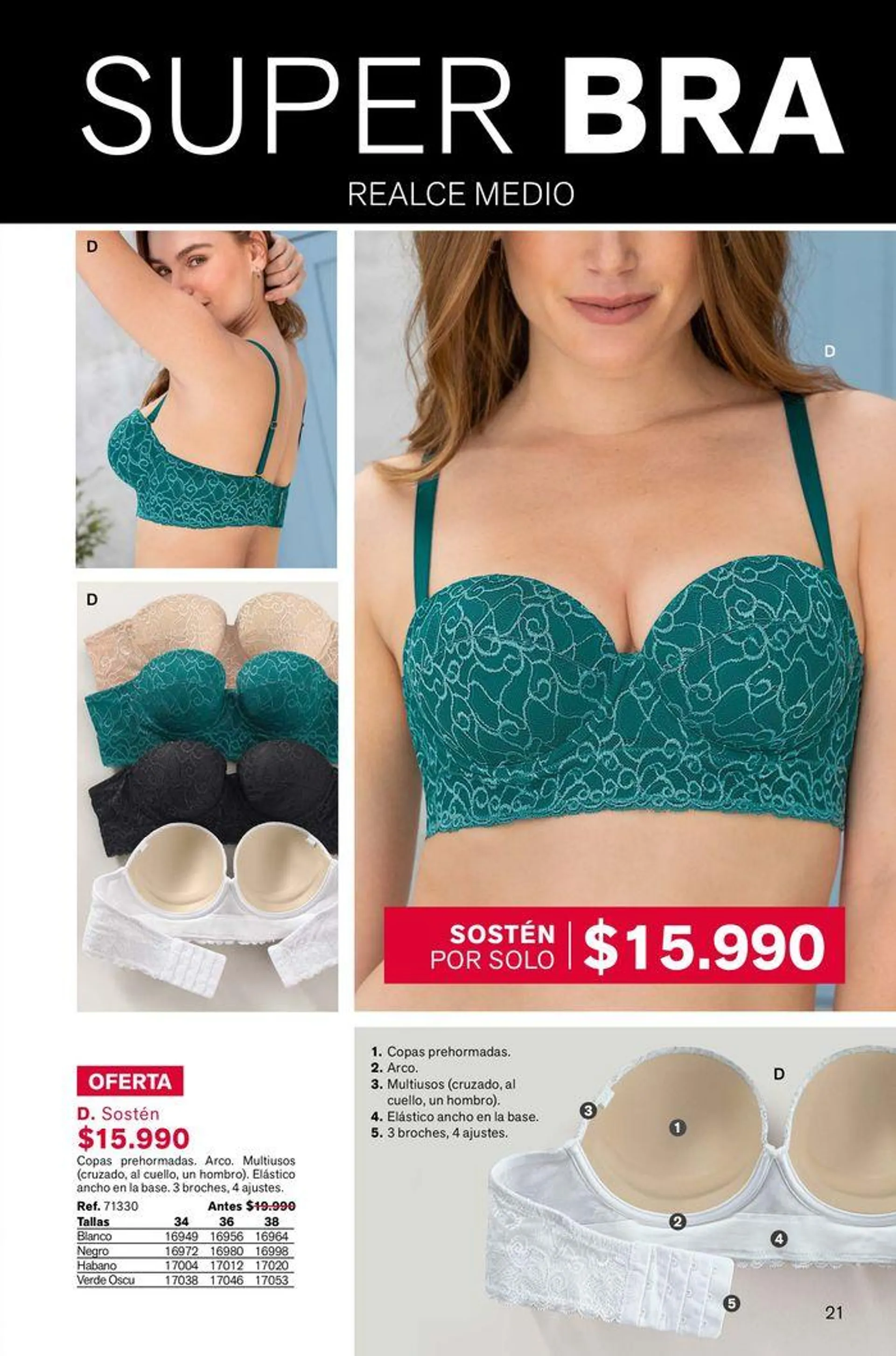 Ofertas Leonisa C10 - 21