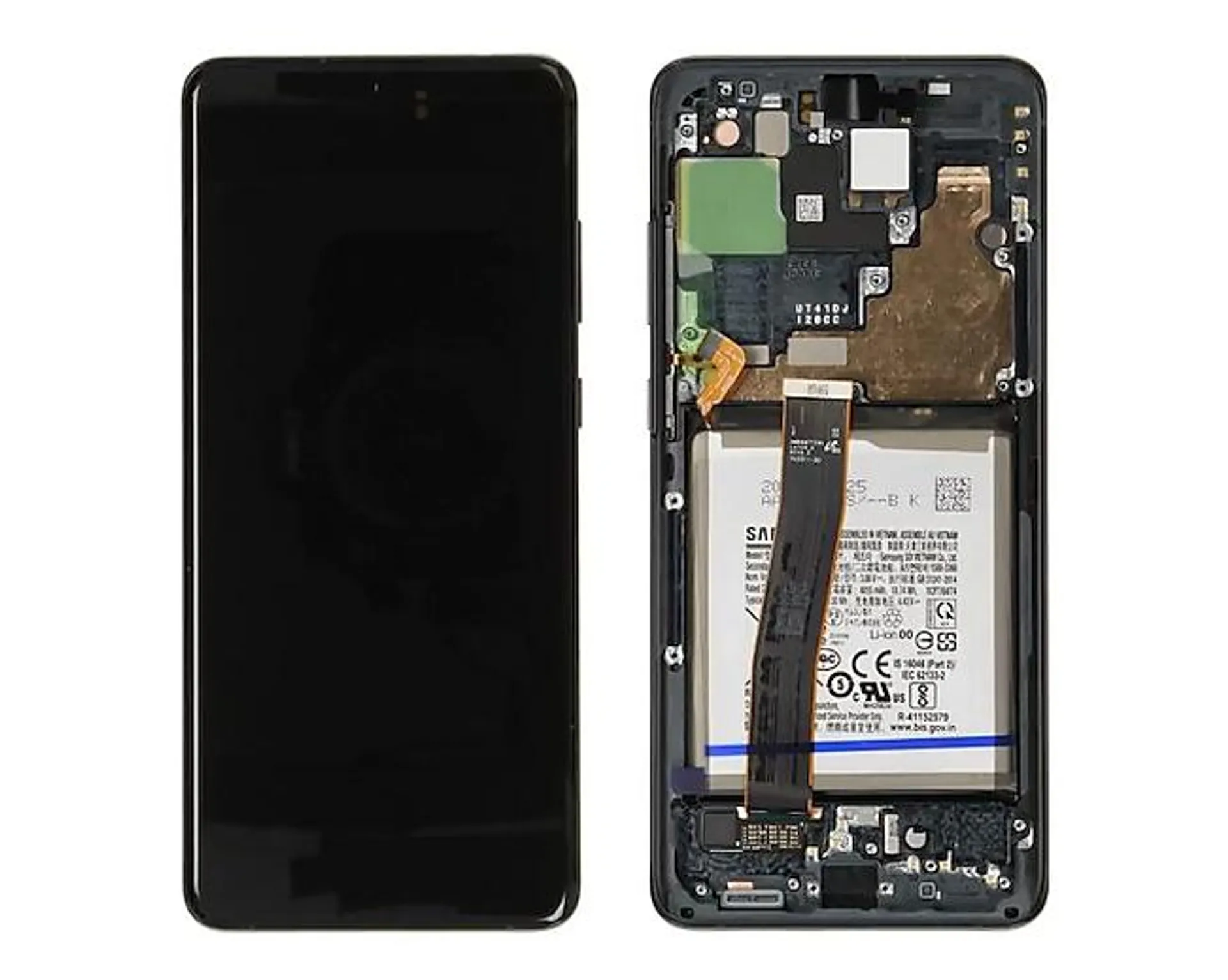Pantalla (Display-LCD) para Galaxy S20 Ultra Negro (Self Repair Kit)