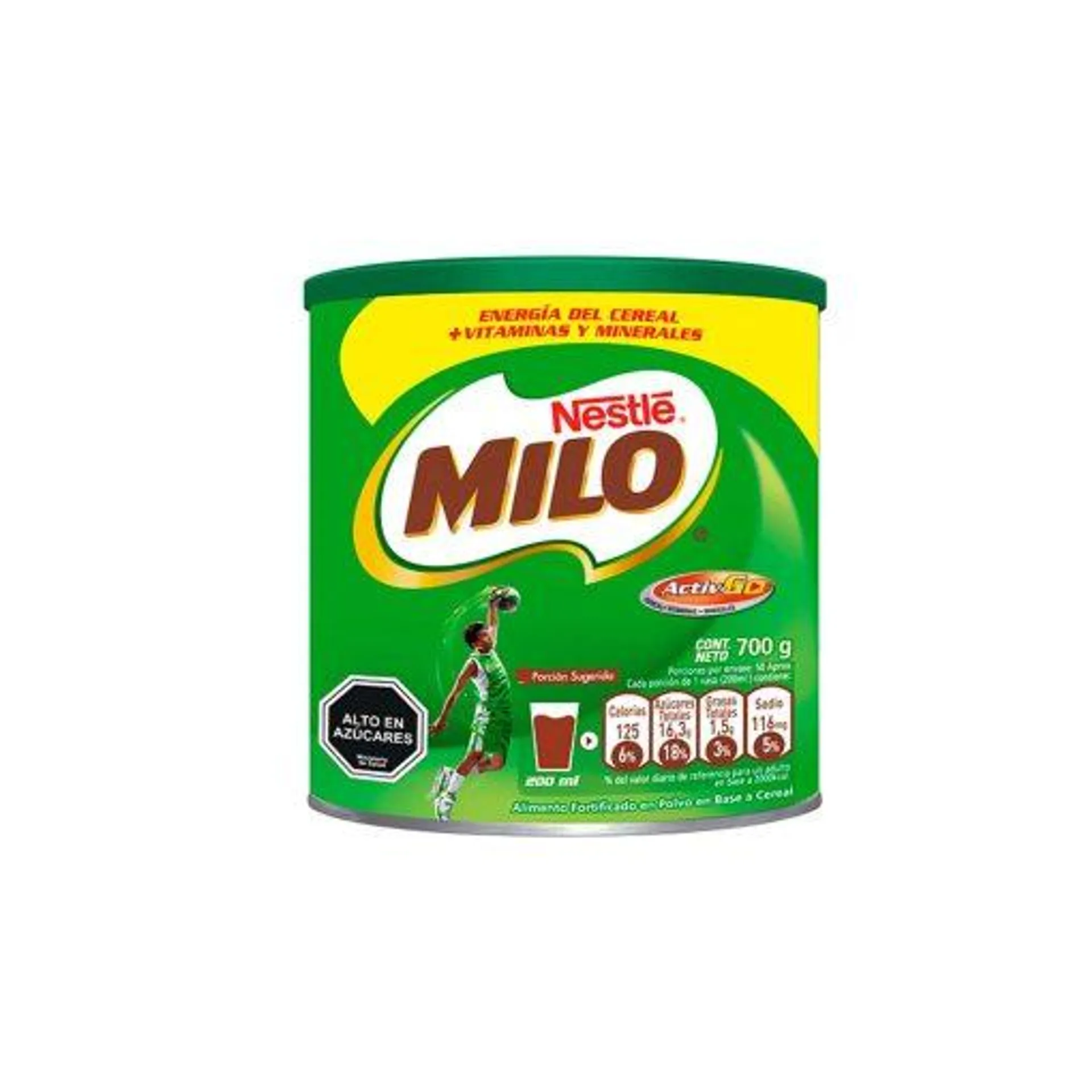 Saborizante En Polvo Chocolate Milo Activ-go 700 Gr