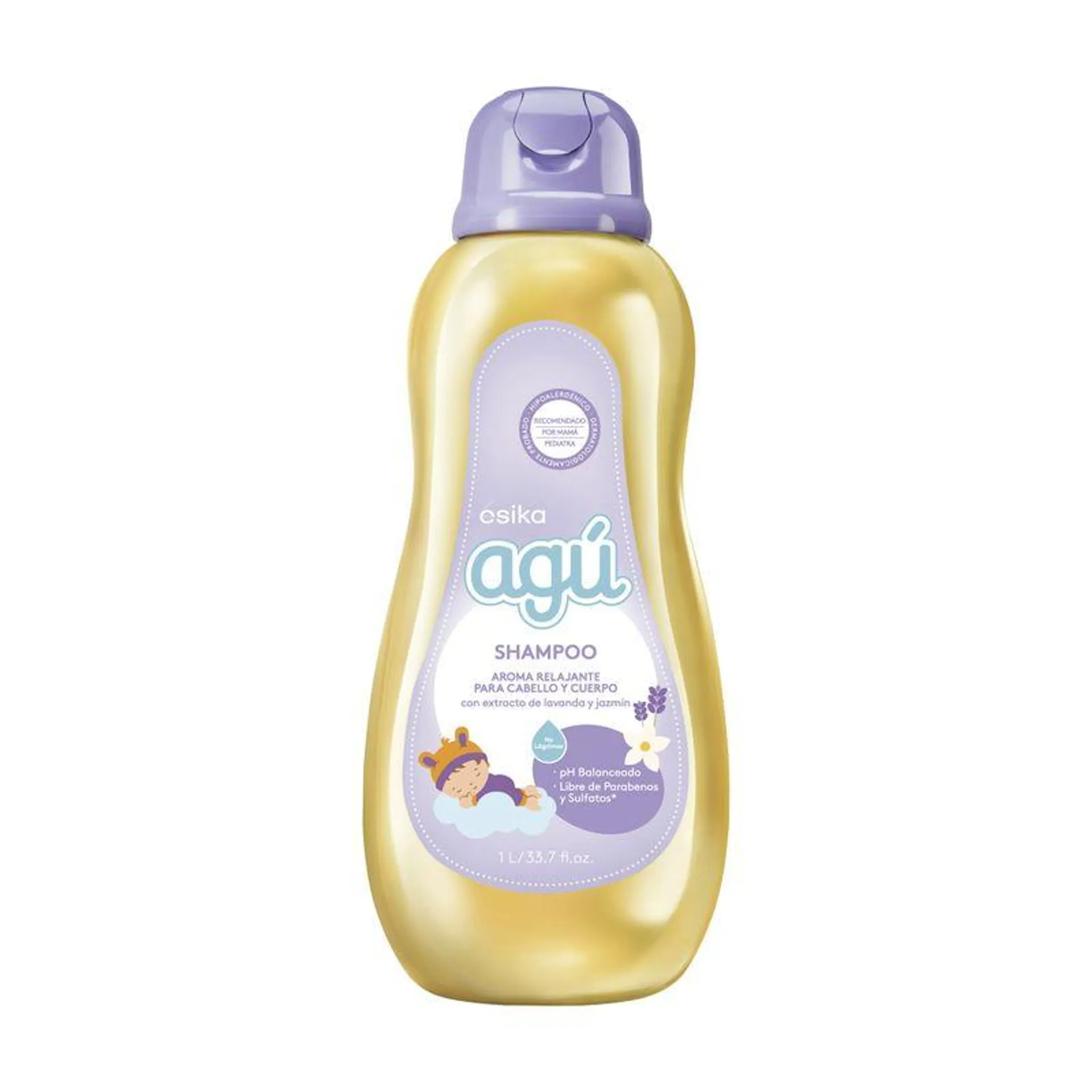 Shampoo Agú Relajante Lavanda y Jazmín