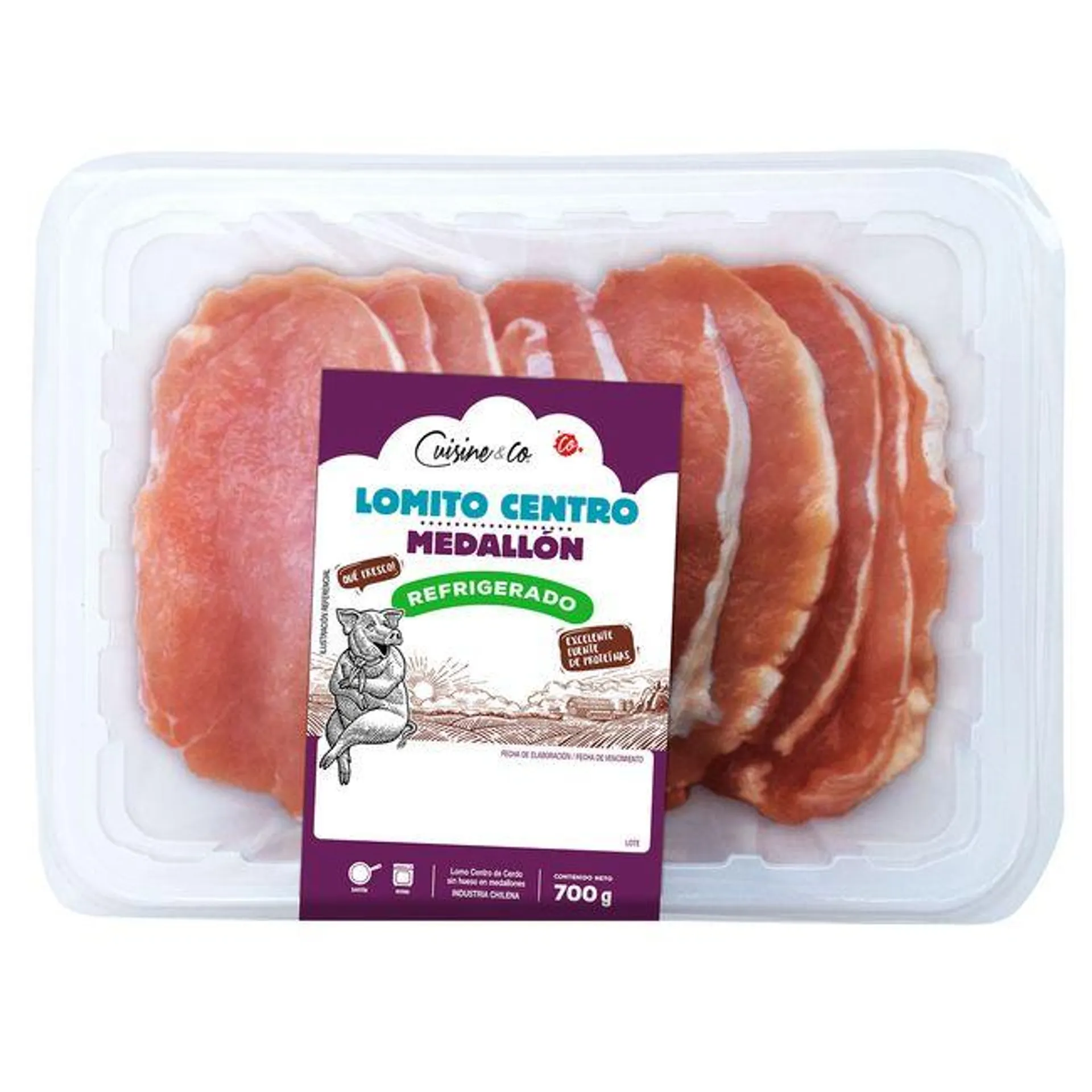 Lomito Centro Medallón 700 g