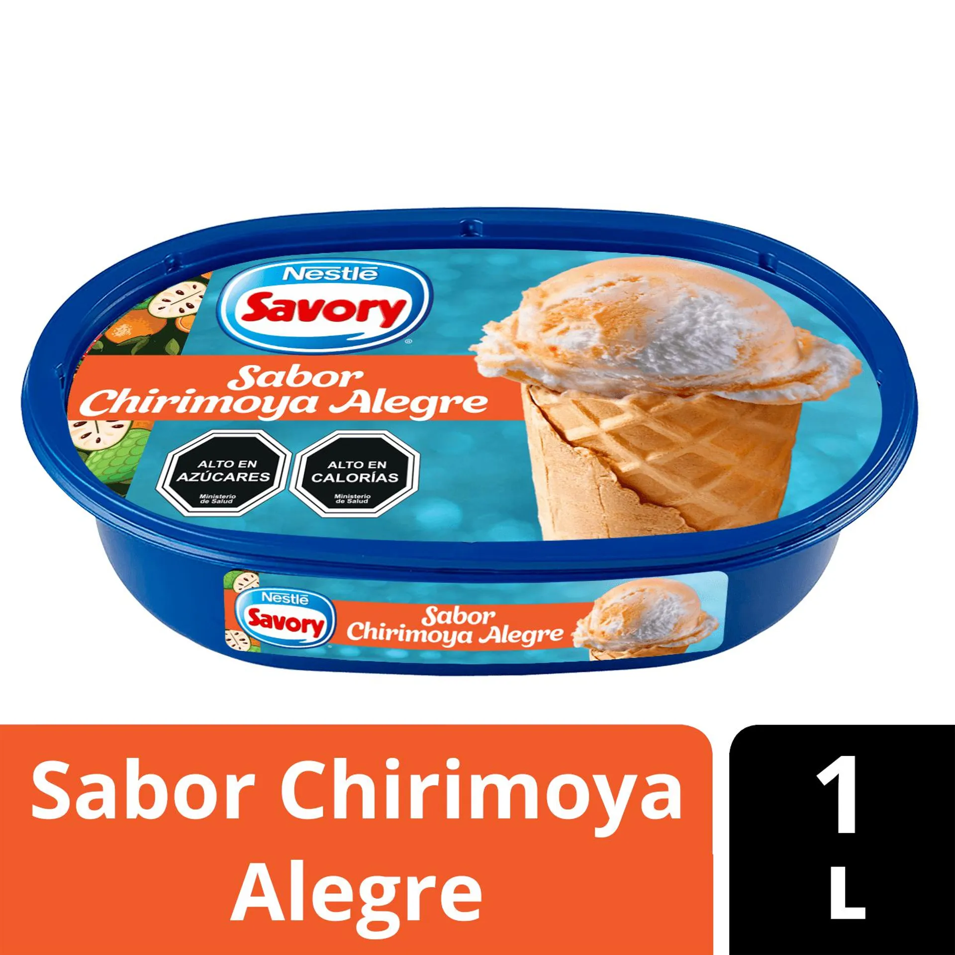 Helado Savory Chirimoya Alegre Cassata 1L