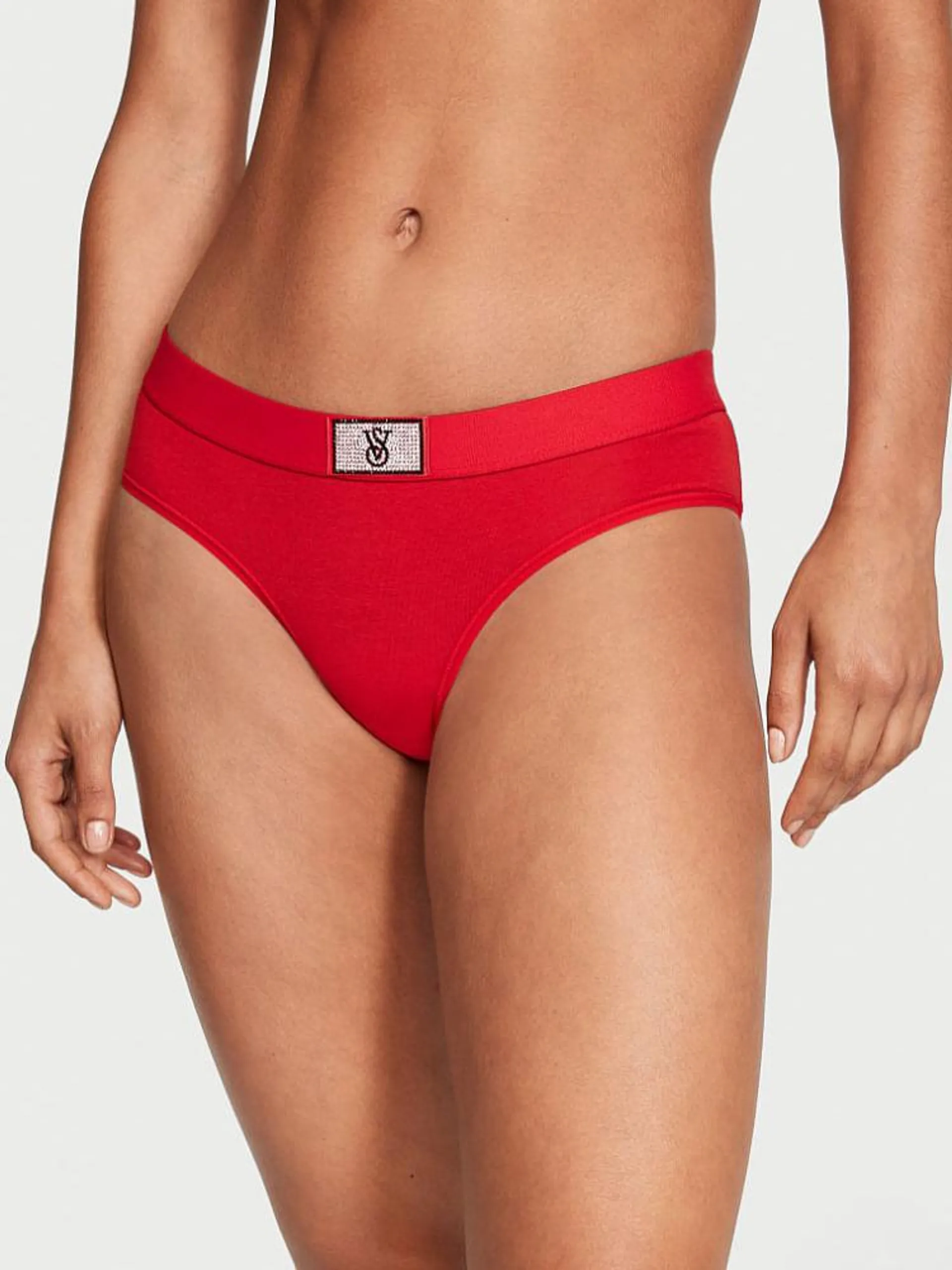 Panty HipHugger Con Logo Rojo