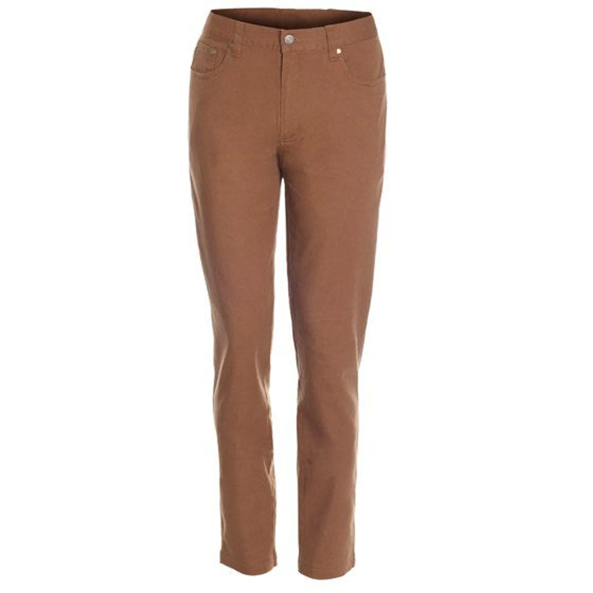 Pantalon Hombre Canvas 5 Bolsillos Spandex