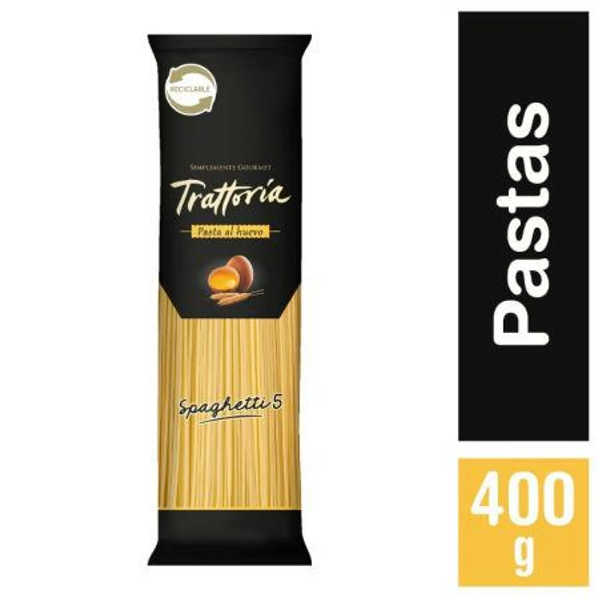 Trattoria - Fideos Spaghetti N°5, 400 g