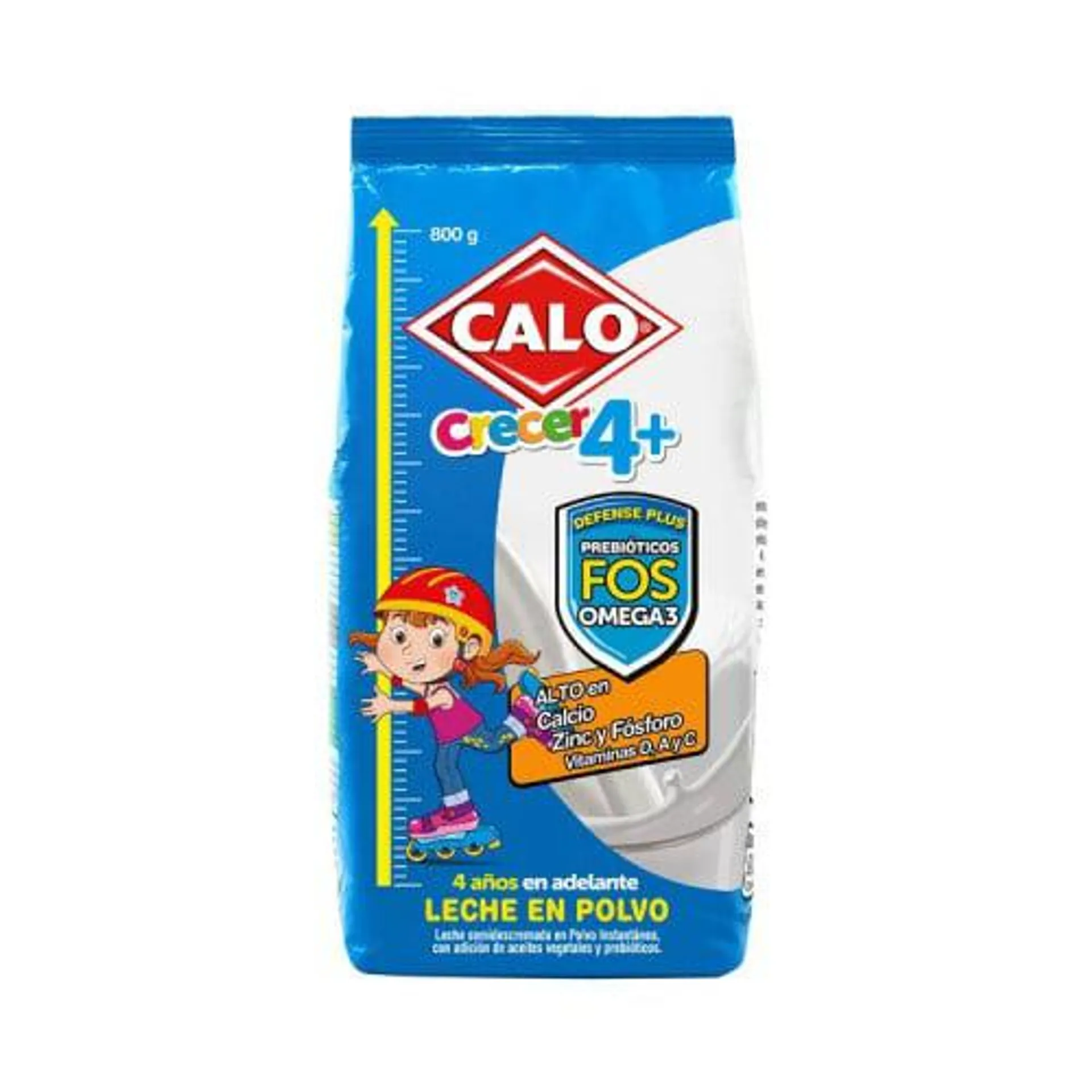 Leche Calo Lp Crecer 4+ 800Grs