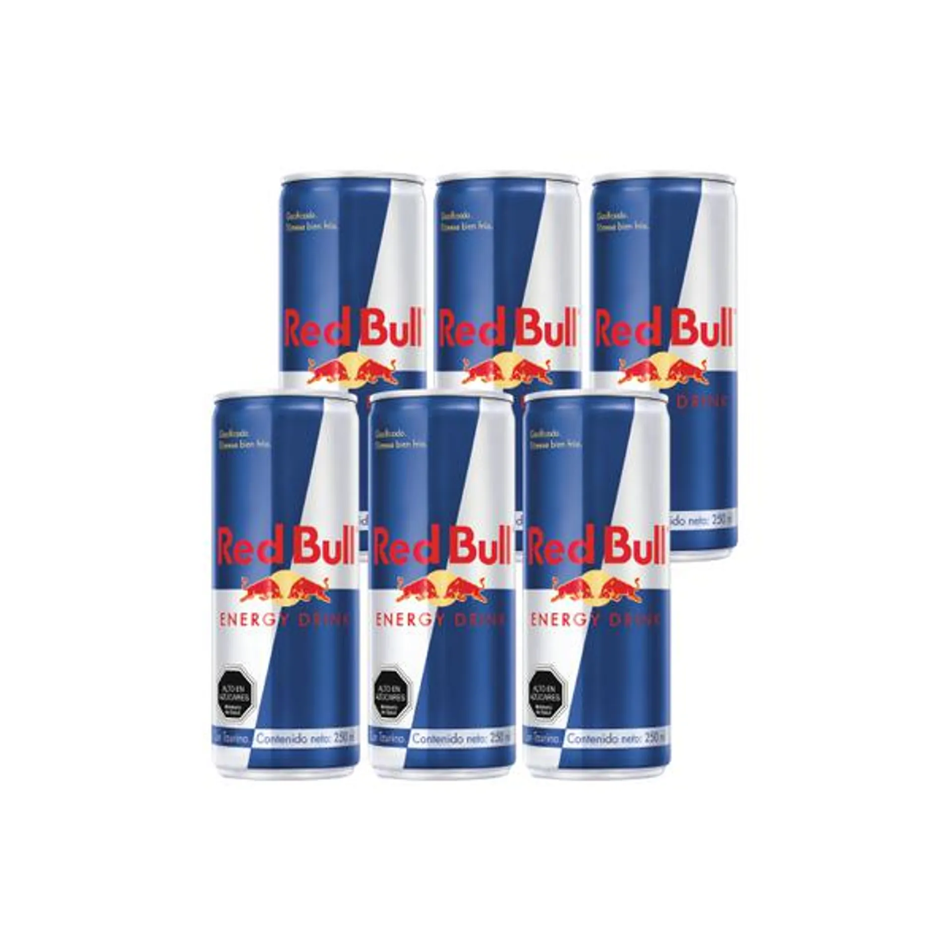 Red Bull Bebida Energética 250 cc x6 | Liquidos.cl