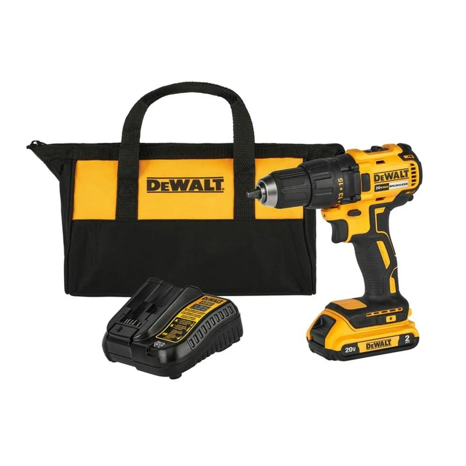 Kit Taladro Atornillador 12 20V + Accesorios DEWALT