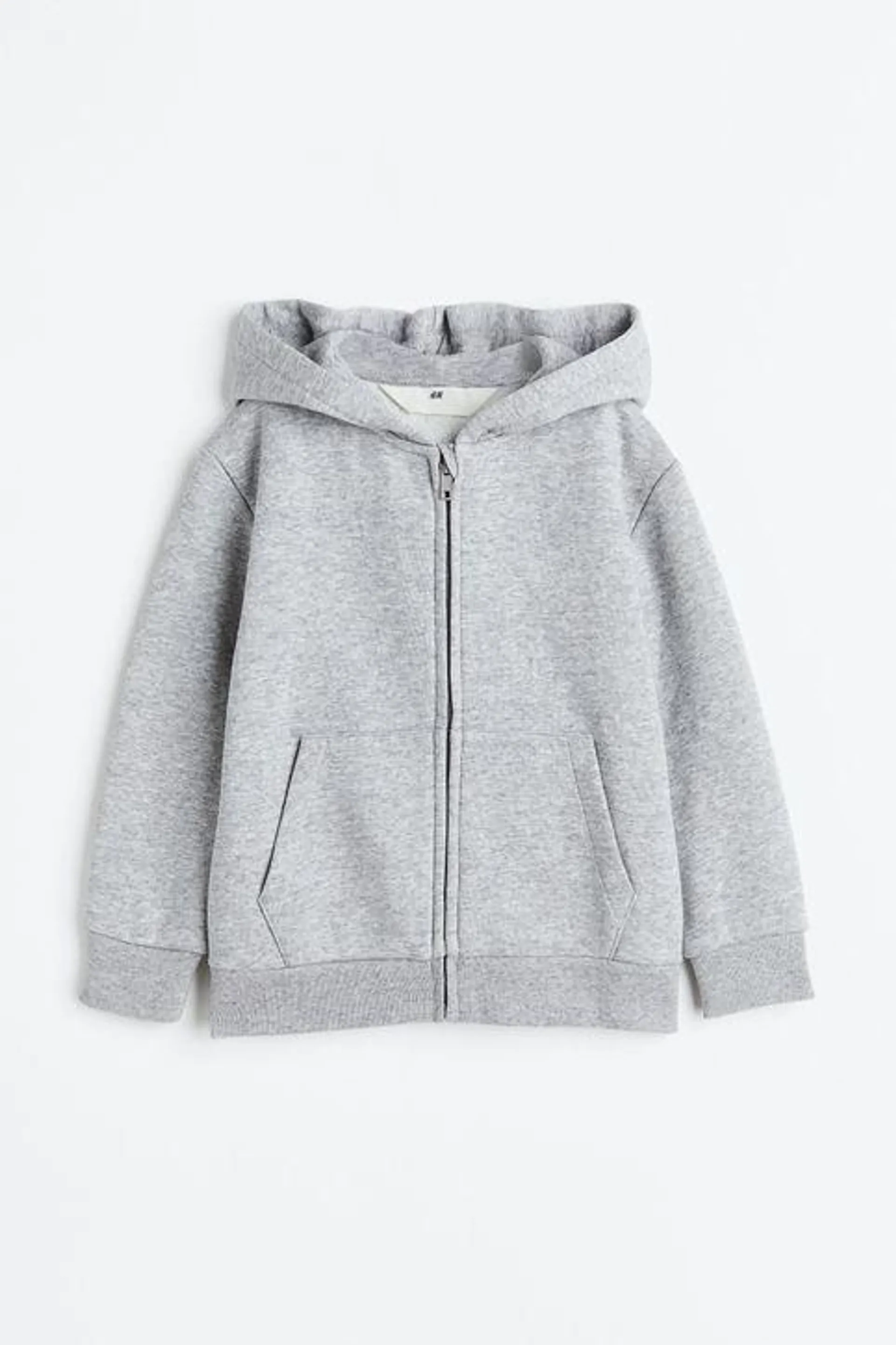 Polerón hoodie con cierre