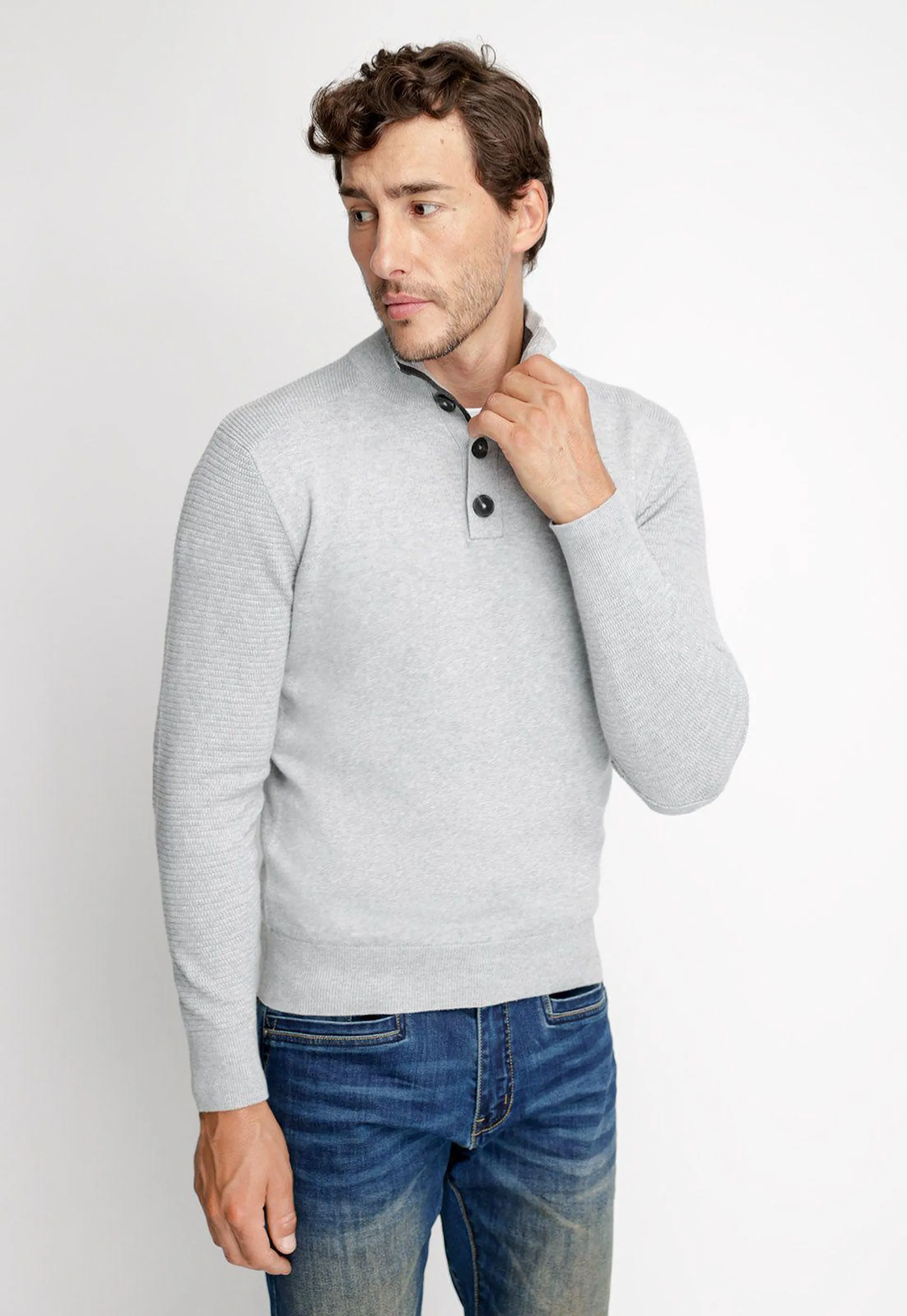 Sweater Kentucky Grey Melange