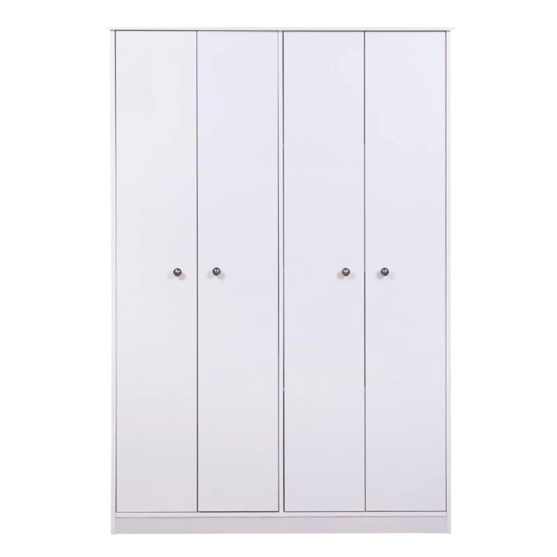 Closet 4 puertas lucerna 126x52x182 cm blanco