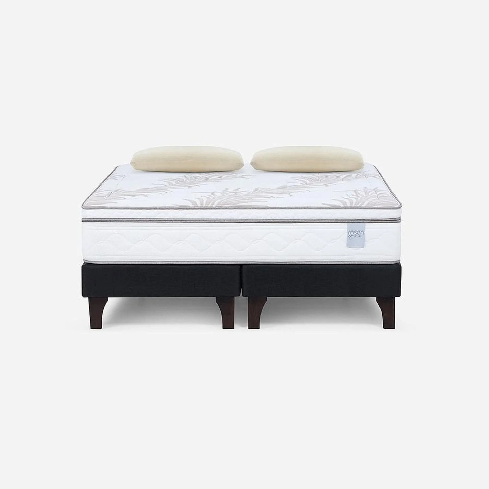 Cama Neo Plus 2 Plazas + Almohadas Esencial