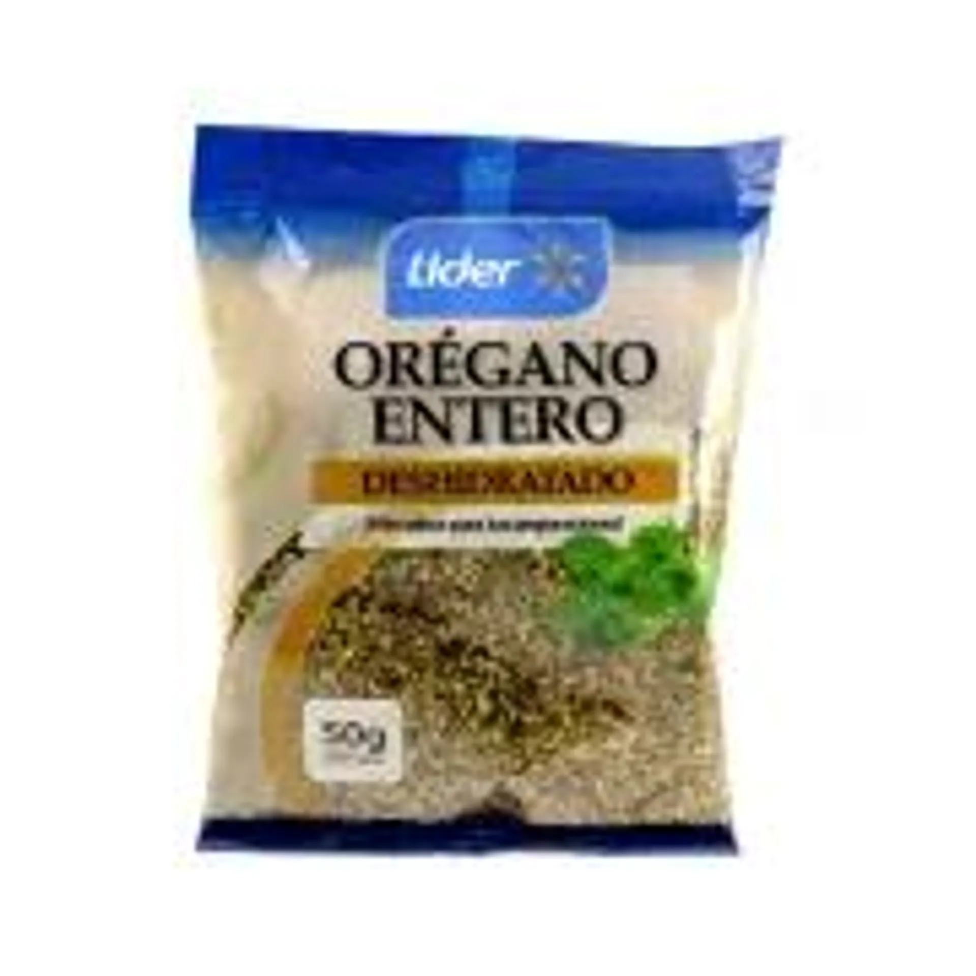 Orégano Entero Deshidratado, 50 g