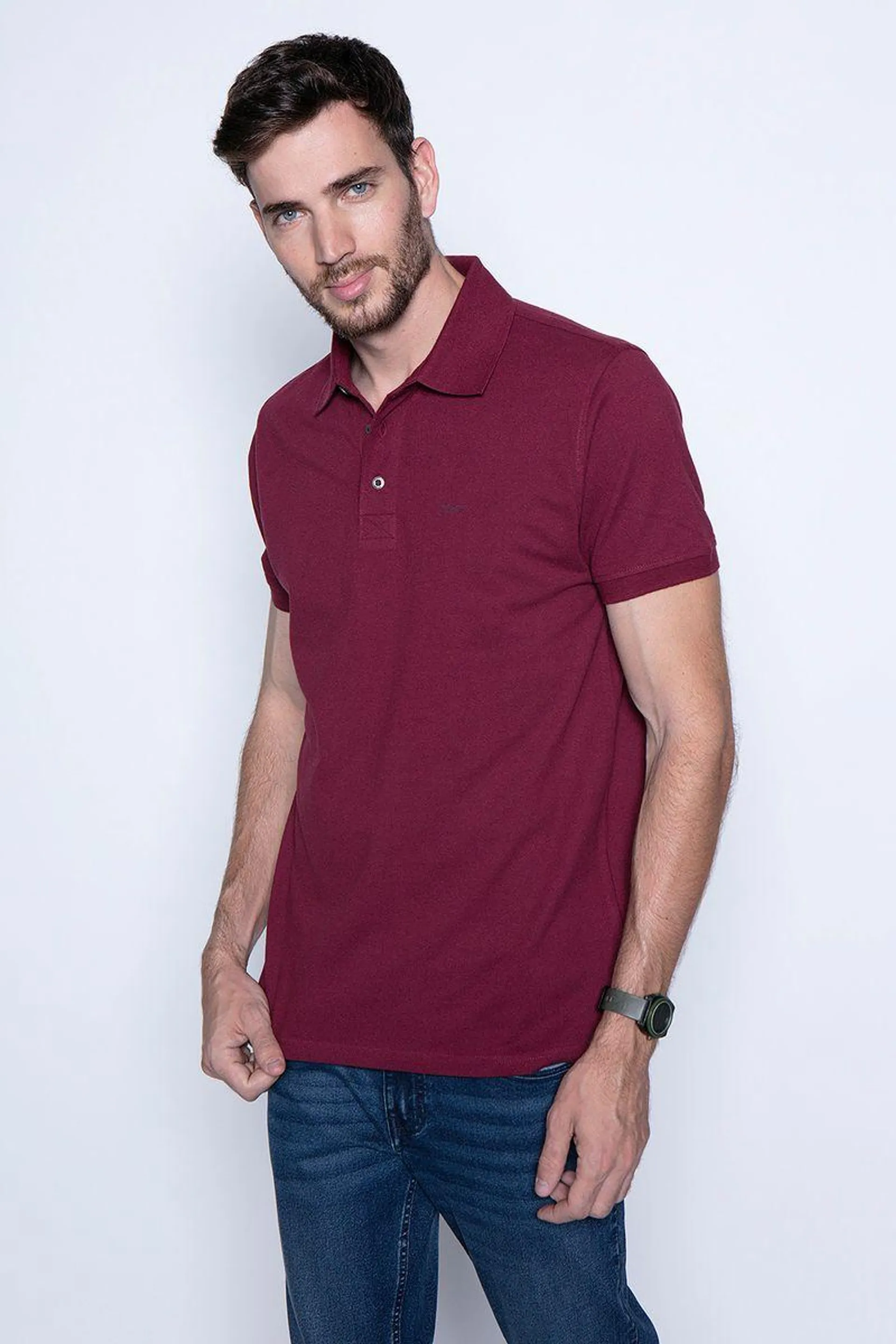 Polera Michigan Burgundy