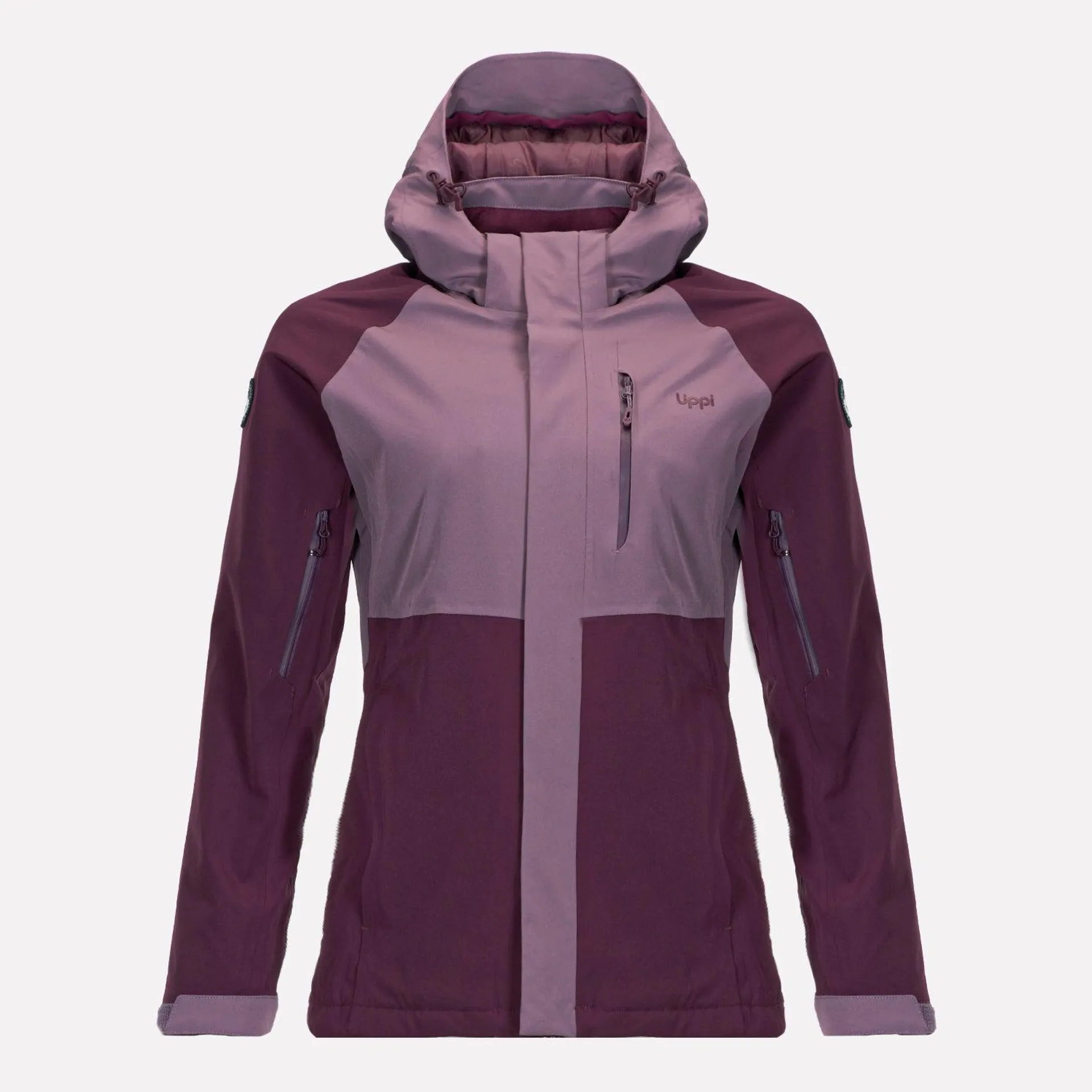 Chaqueta Mujer Andes B-Dry Hoody Jacket Vino Lippi