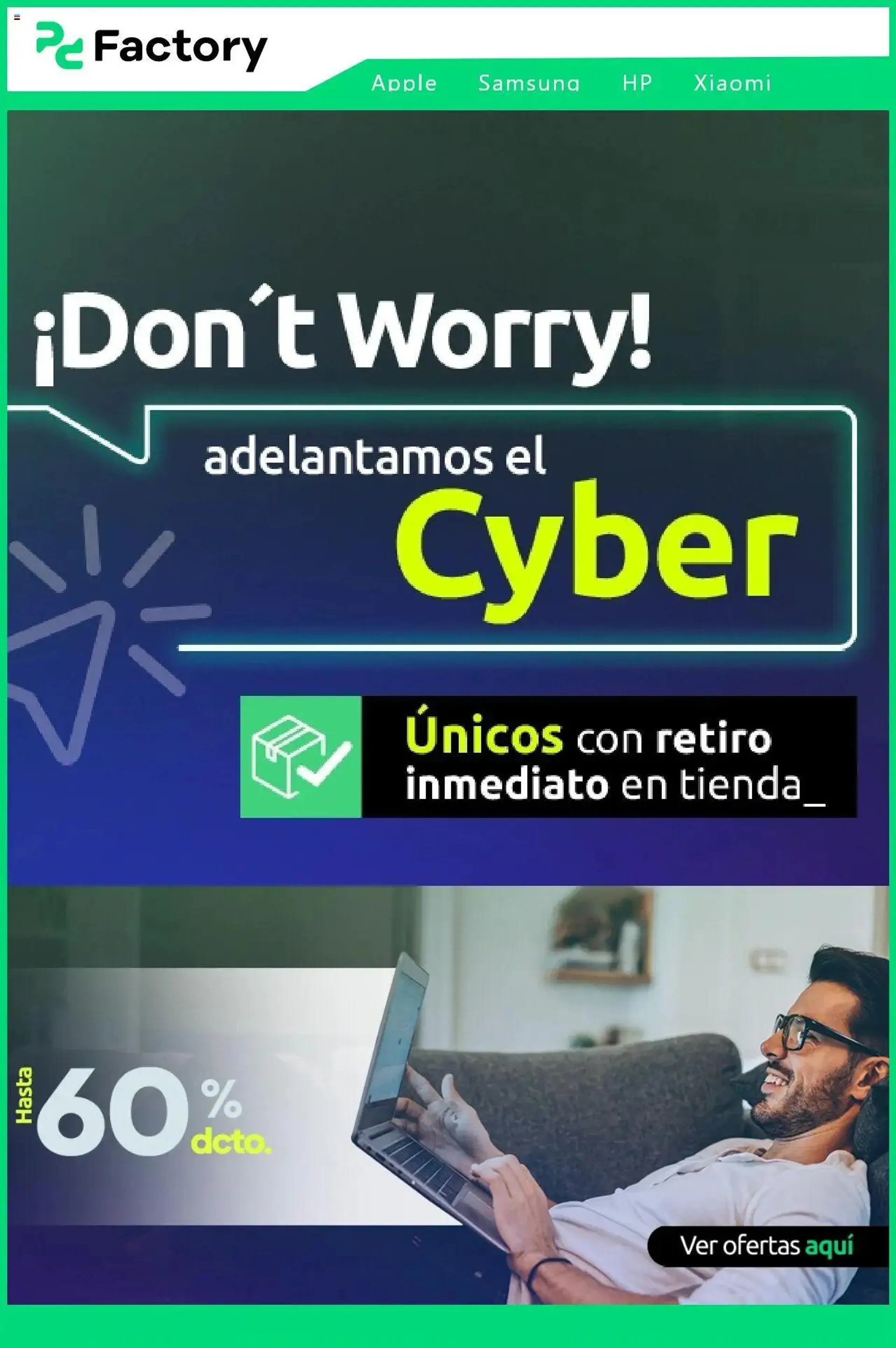 Catálogo de PC Factory Cyber Monday 30 de septiembre al 11 de octubre 2024 - Página 1