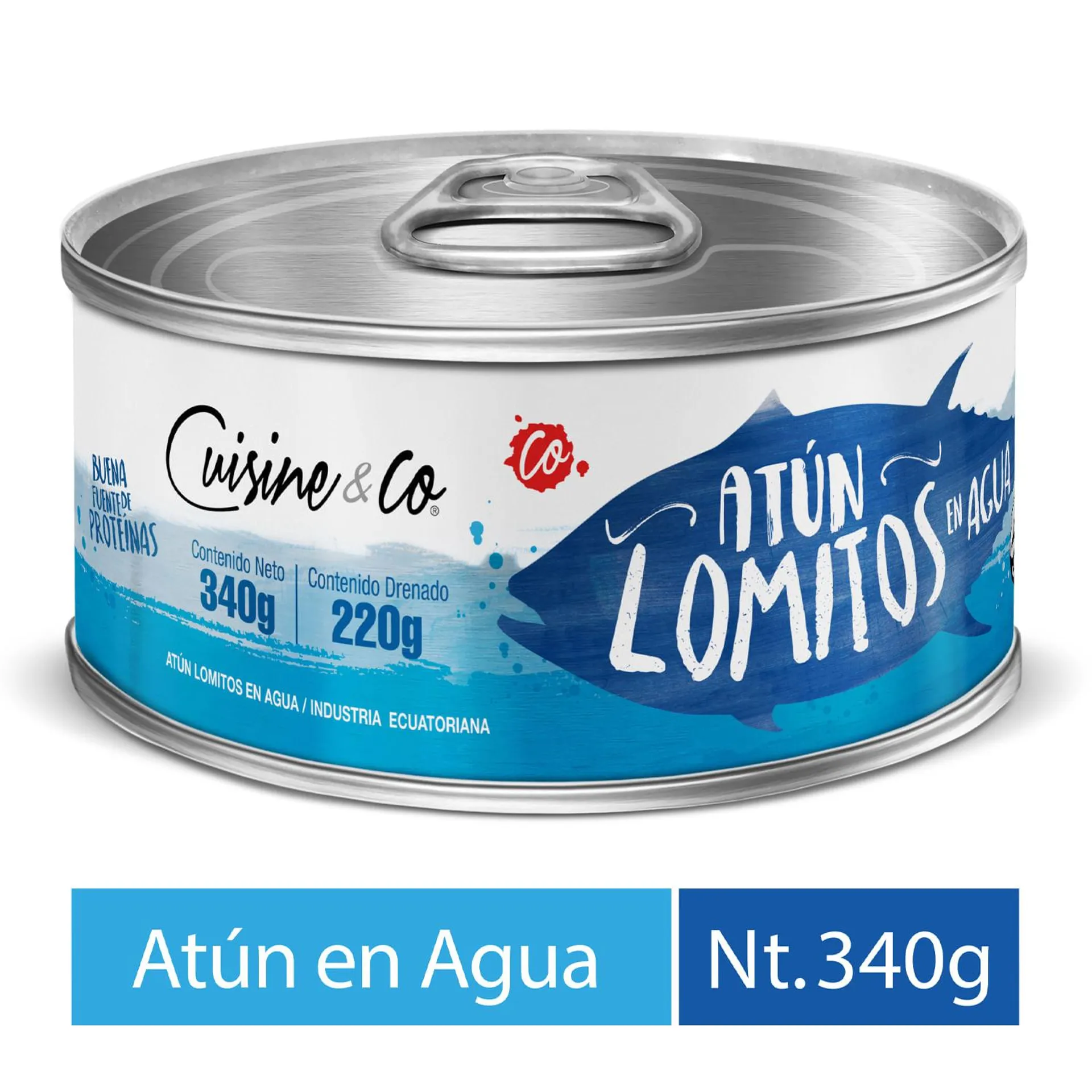 Atún Lomitos En Agua 220 g drenado