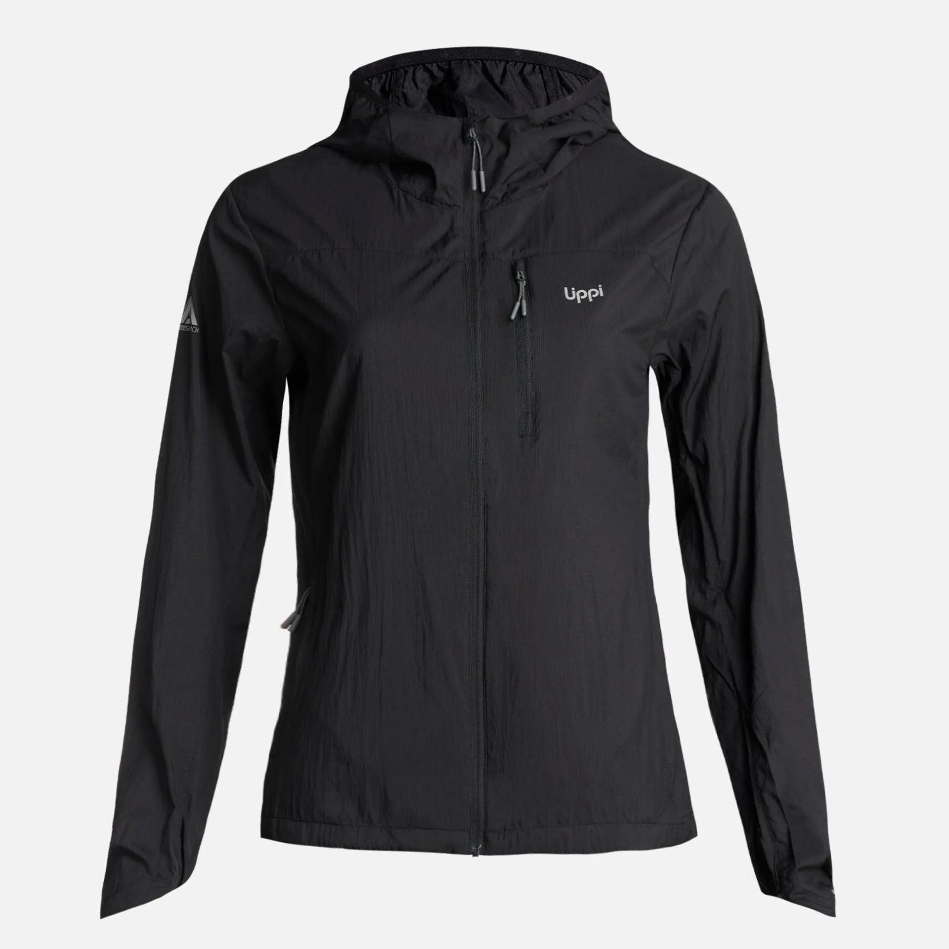 Chaqueta Mujer Spry WindBreaker Hoody Jacket Negro Lippi