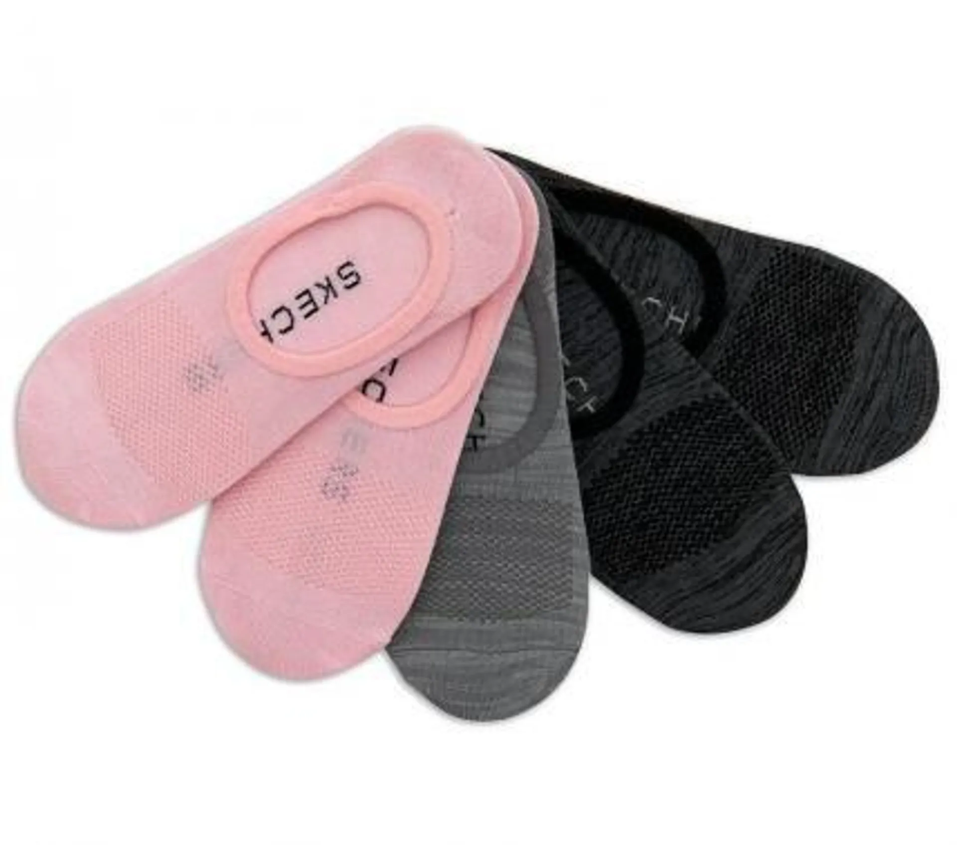 5 Pack Women's Socks - Liner Microfiber Pink