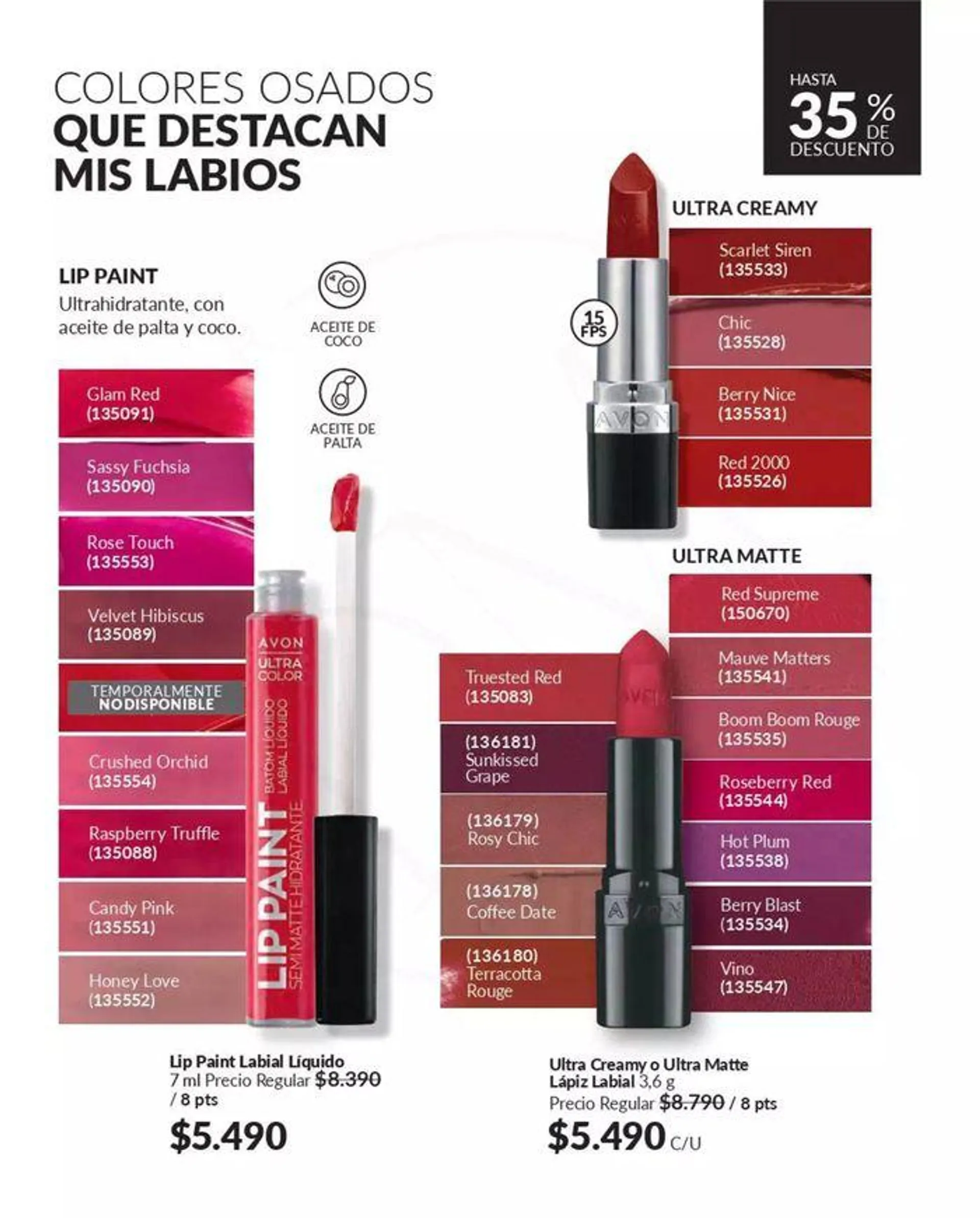 Catálogo de Catalogo Avon Campaña 15 2024 Chile 29 de agosto al 12 de septiembre 2024 - Página 36