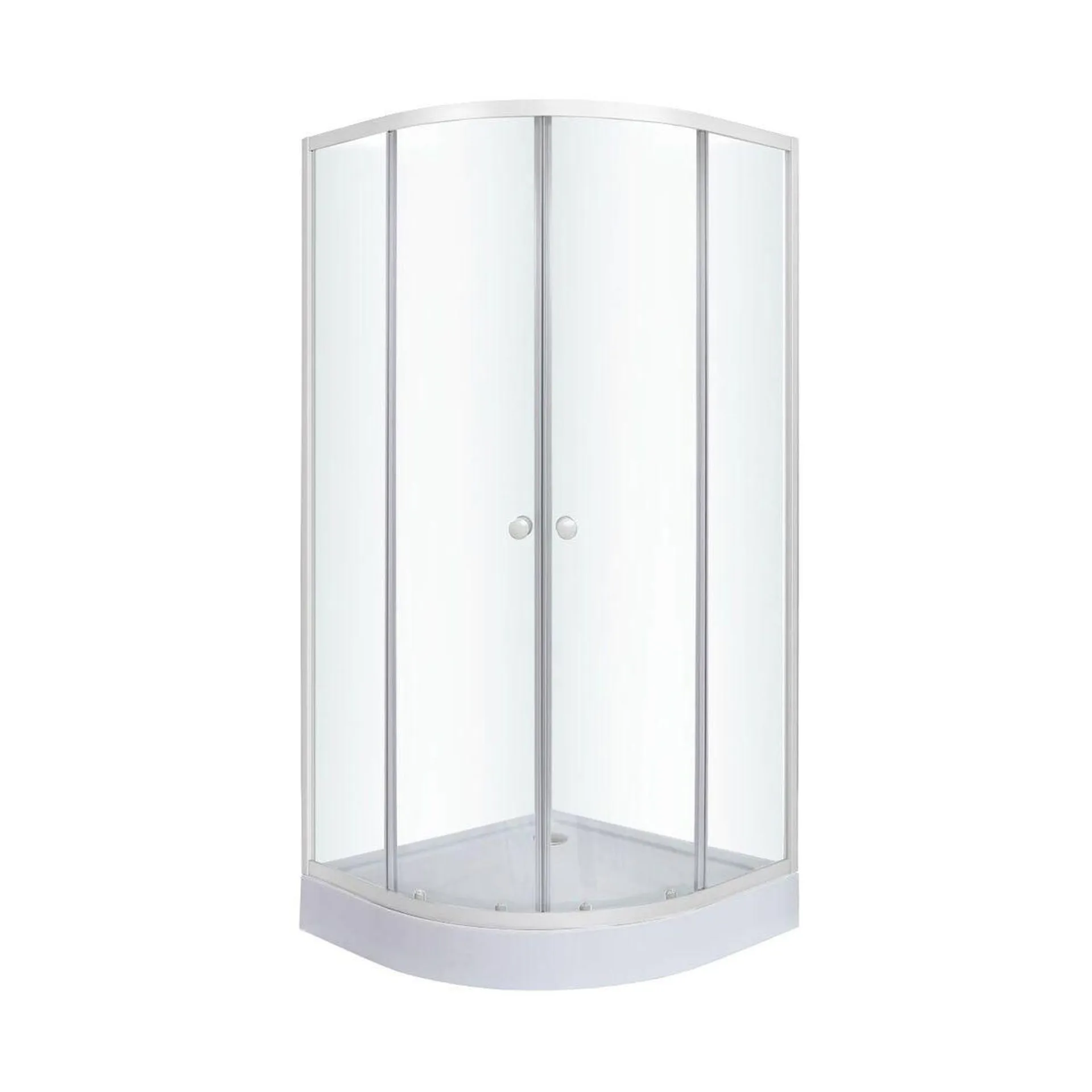 Shower Curvo 80 x 80 x 192 cm Blanco