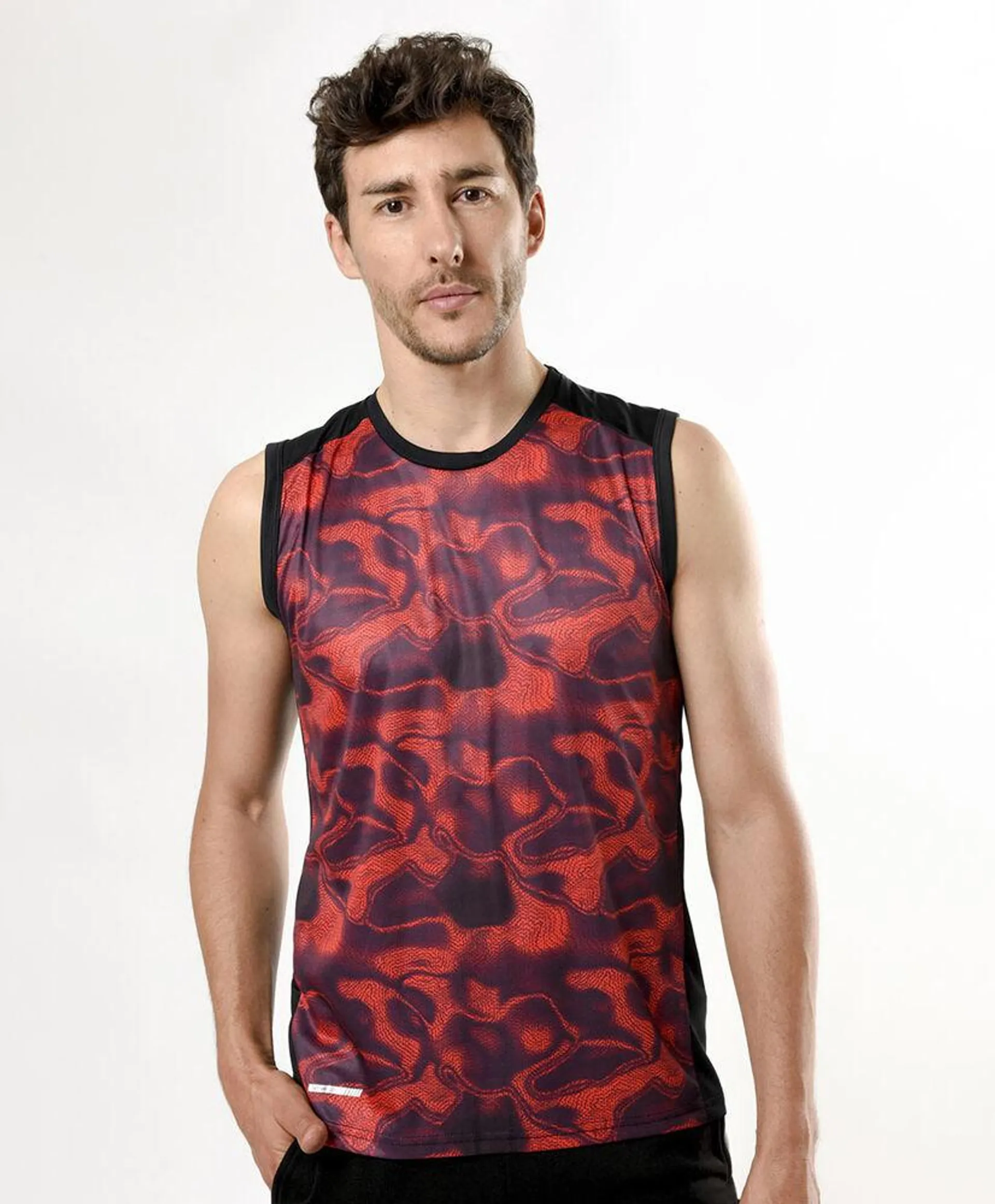 Polera deportiva hombre tie dye