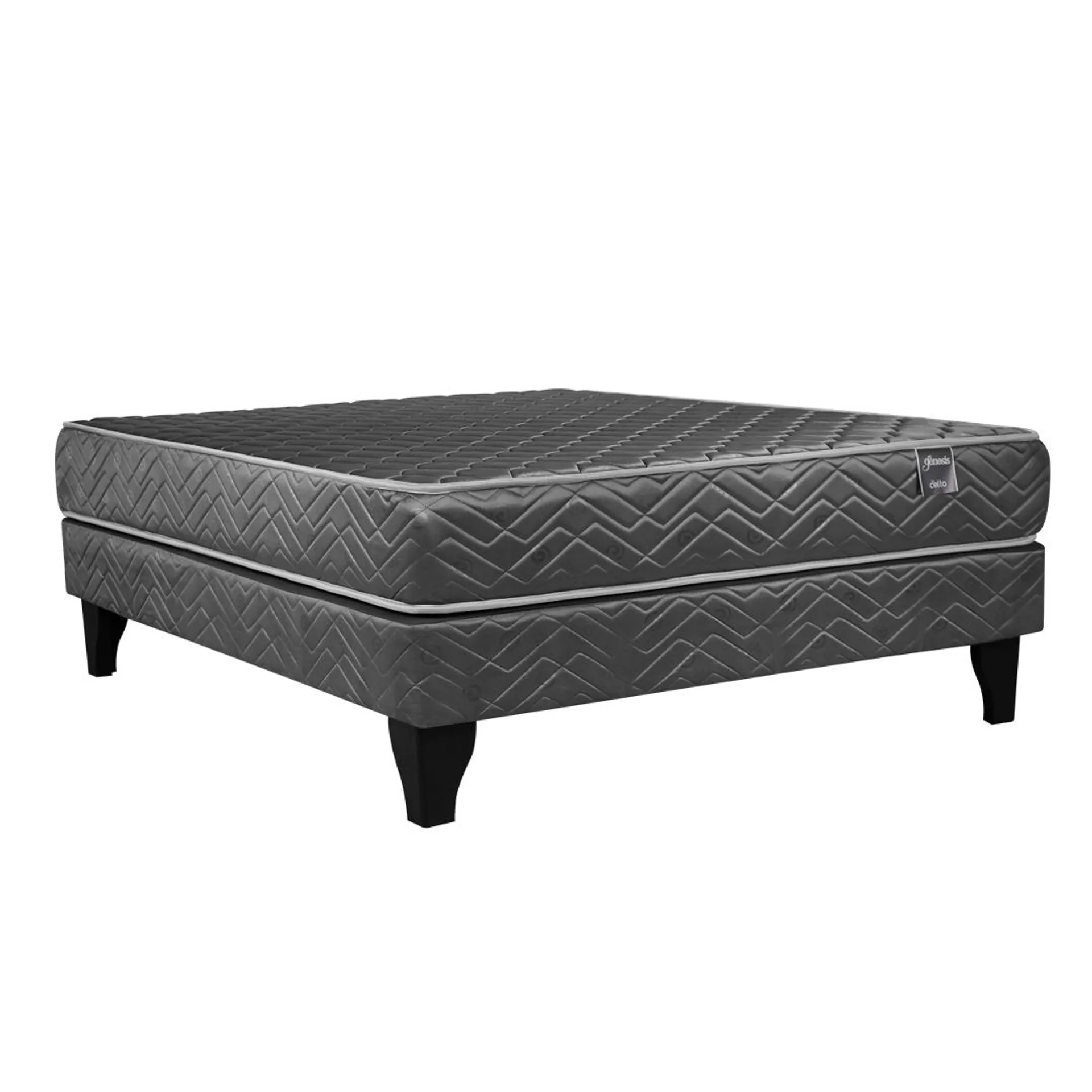 Cama Europea Génesis 2 Plazas Base Normal 150 x 190 cm