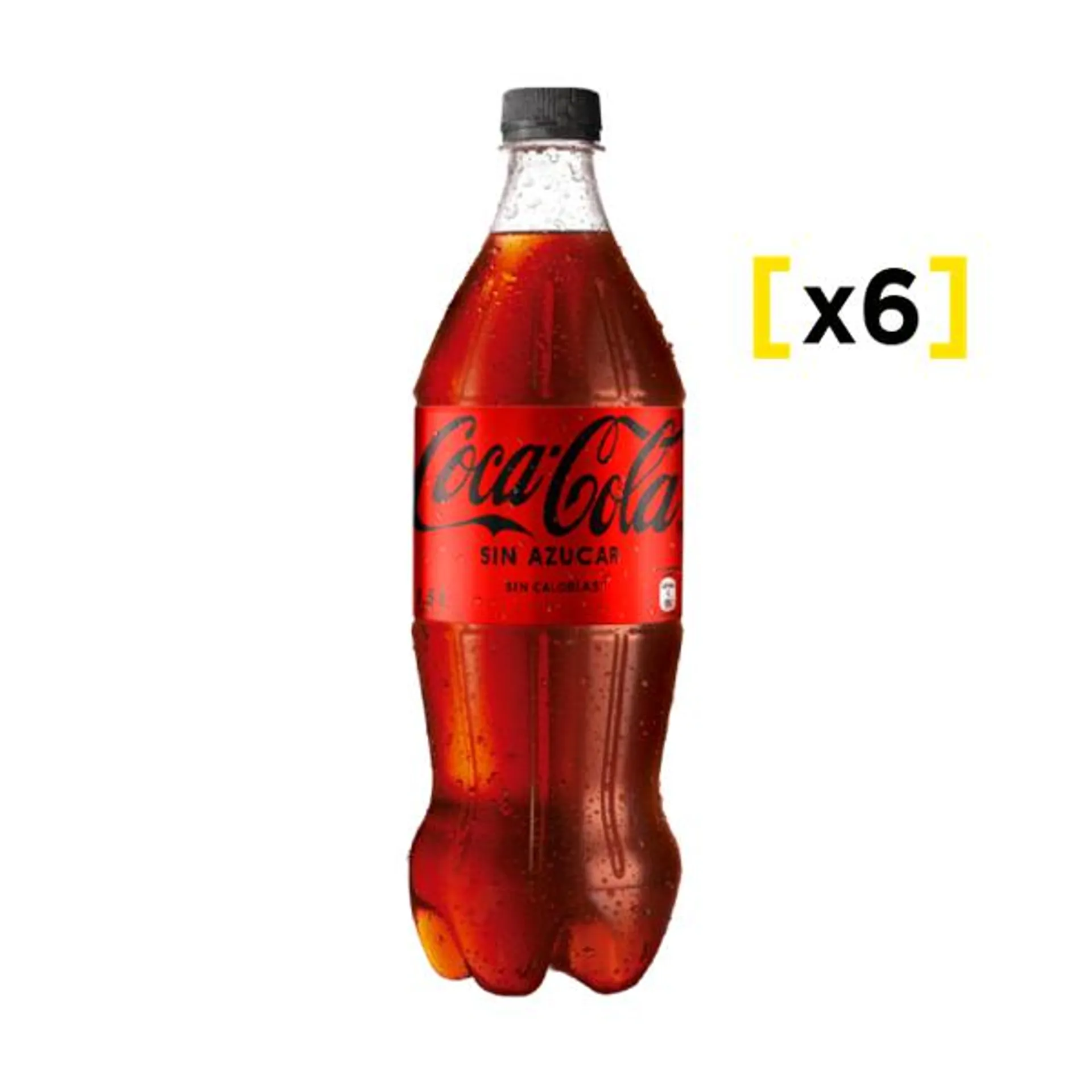 Coca Cola Zero Botella 1,5Lts x6 | Liquidos.cl