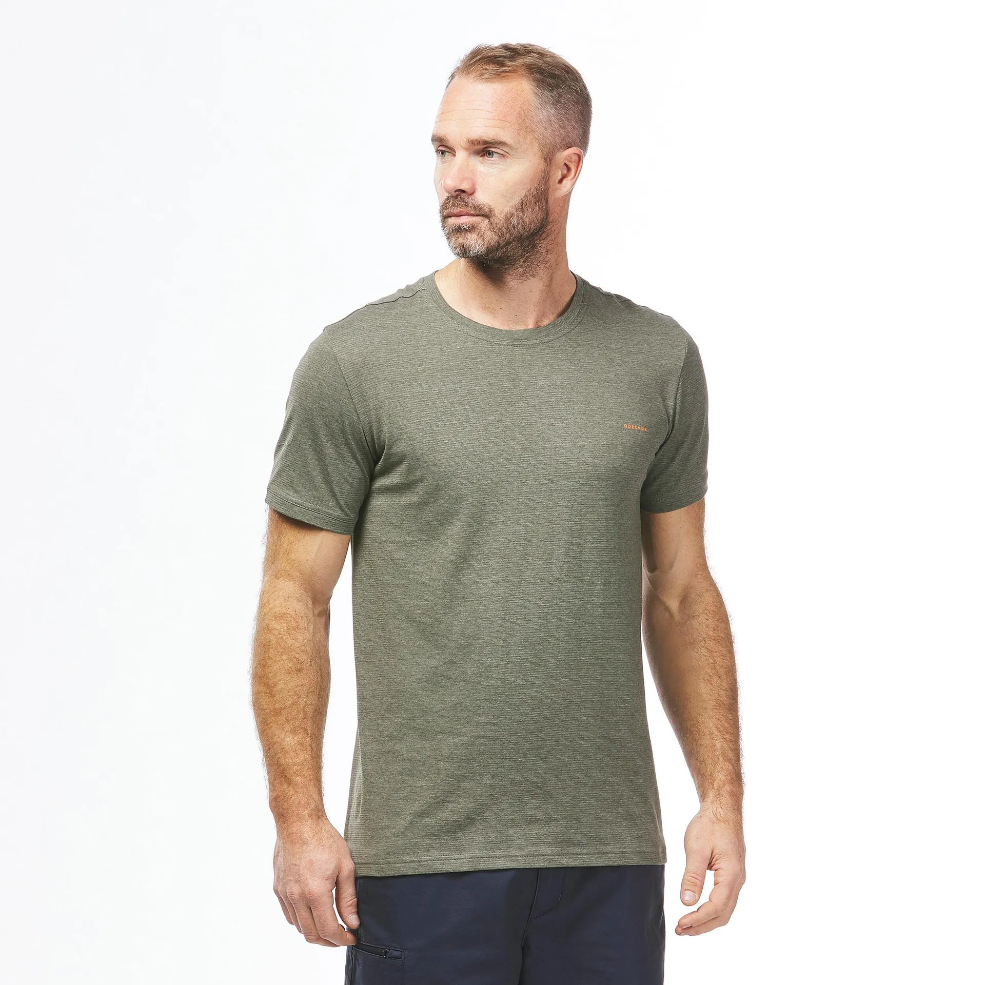 Polera NH500 Fresh rec caqui hombre